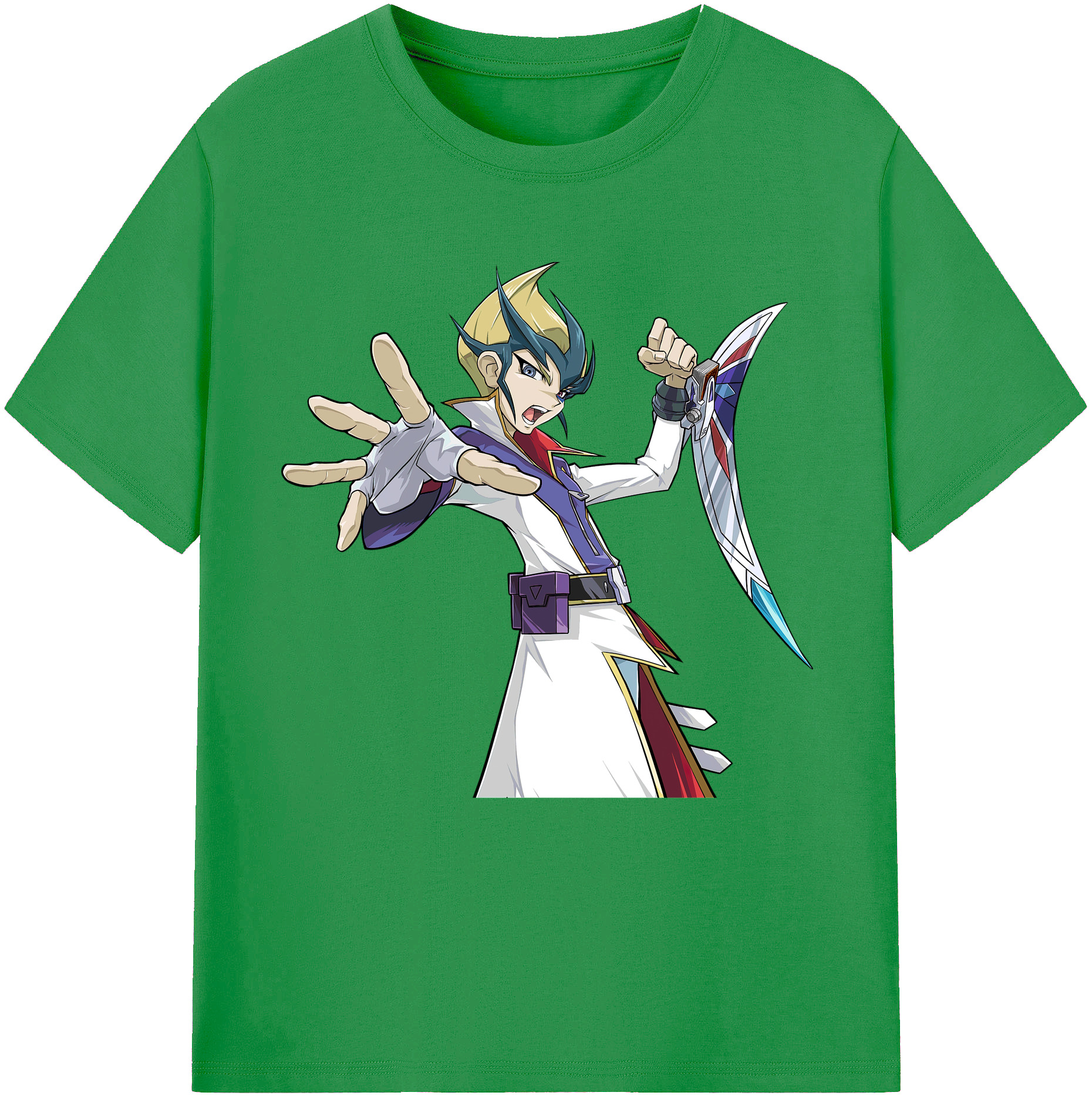 （画像用） 遊☆戯☆王 Yu-Gi-Oh! レディースカジュアルプリントTシャツ（綿100％）