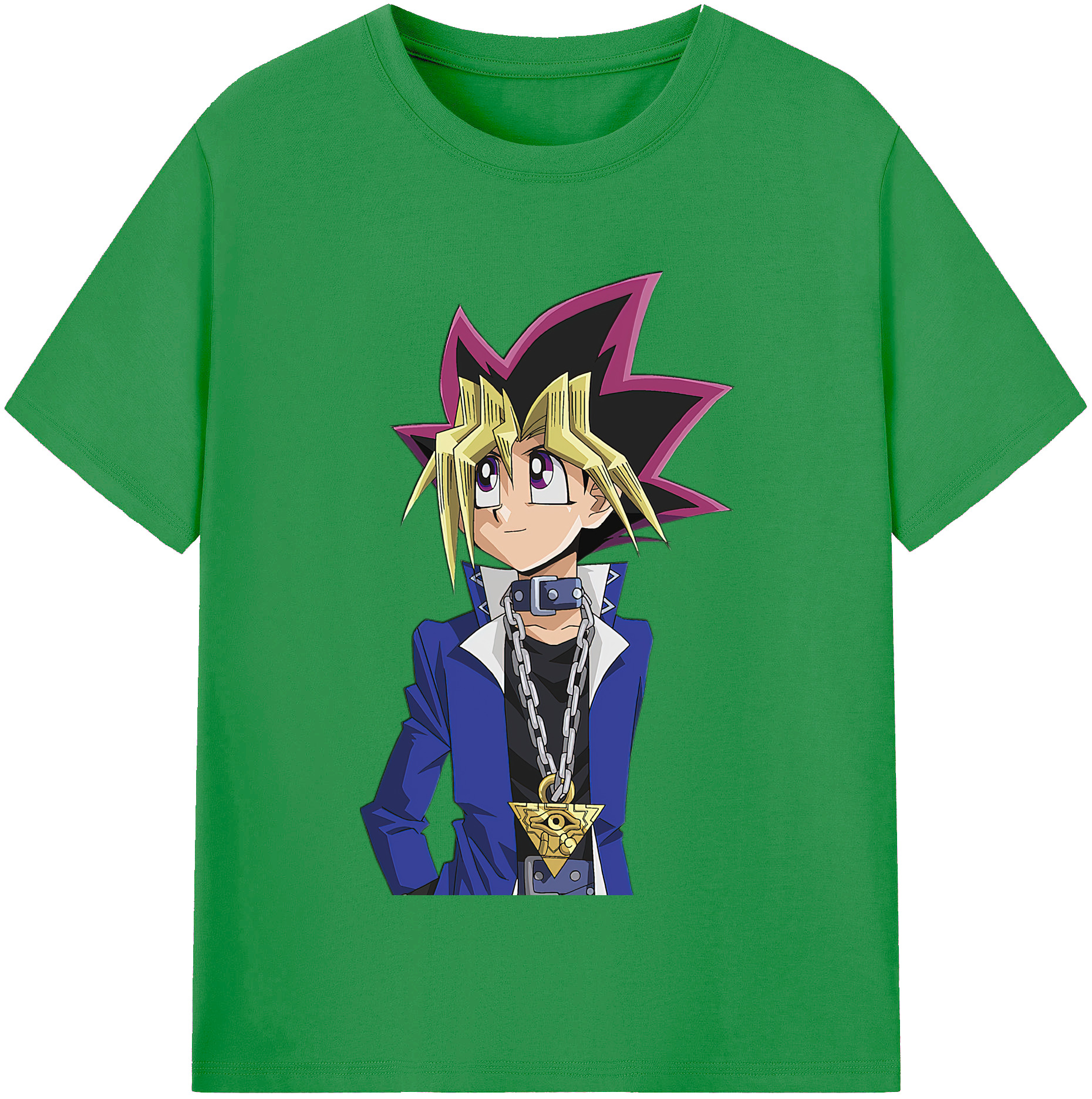 （画像用） 遊☆戯☆王 Yu-Gi-Oh! レディースカジュアルプリントTシャツ（綿100％）