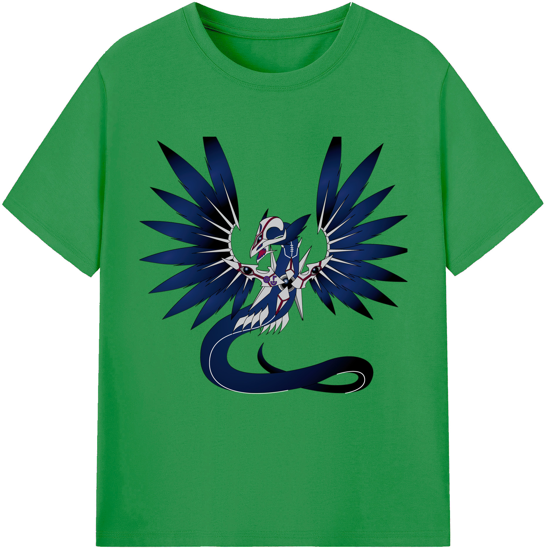 （画像用） 遊☆戯☆王 Yu-Gi-Oh! レディースカジュアルプリントTシャツ（綿100％）