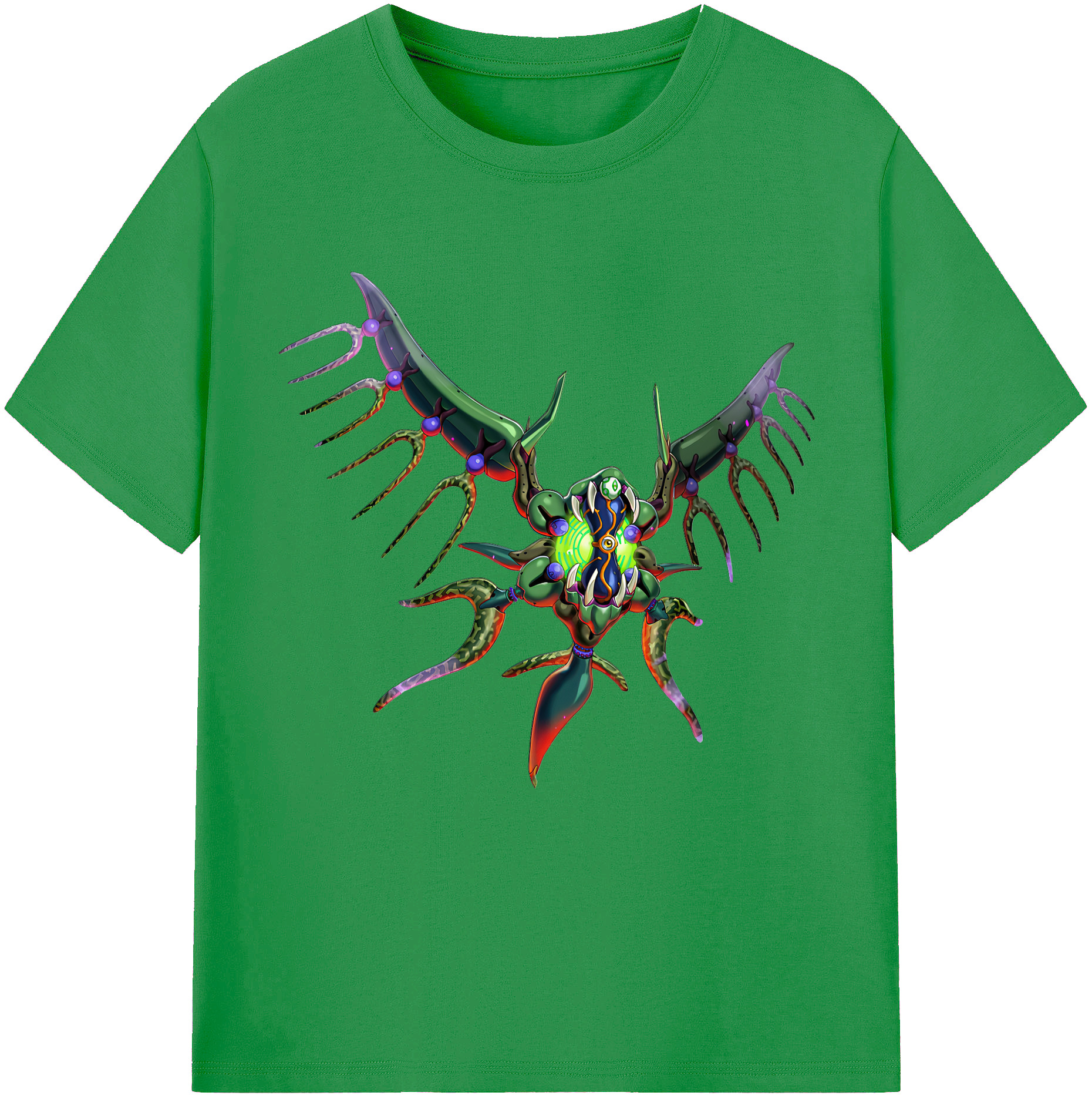 （画像用） 遊☆戯☆王 Yu-Gi-Oh! レディースカジュアルプリントTシャツ（綿100％）