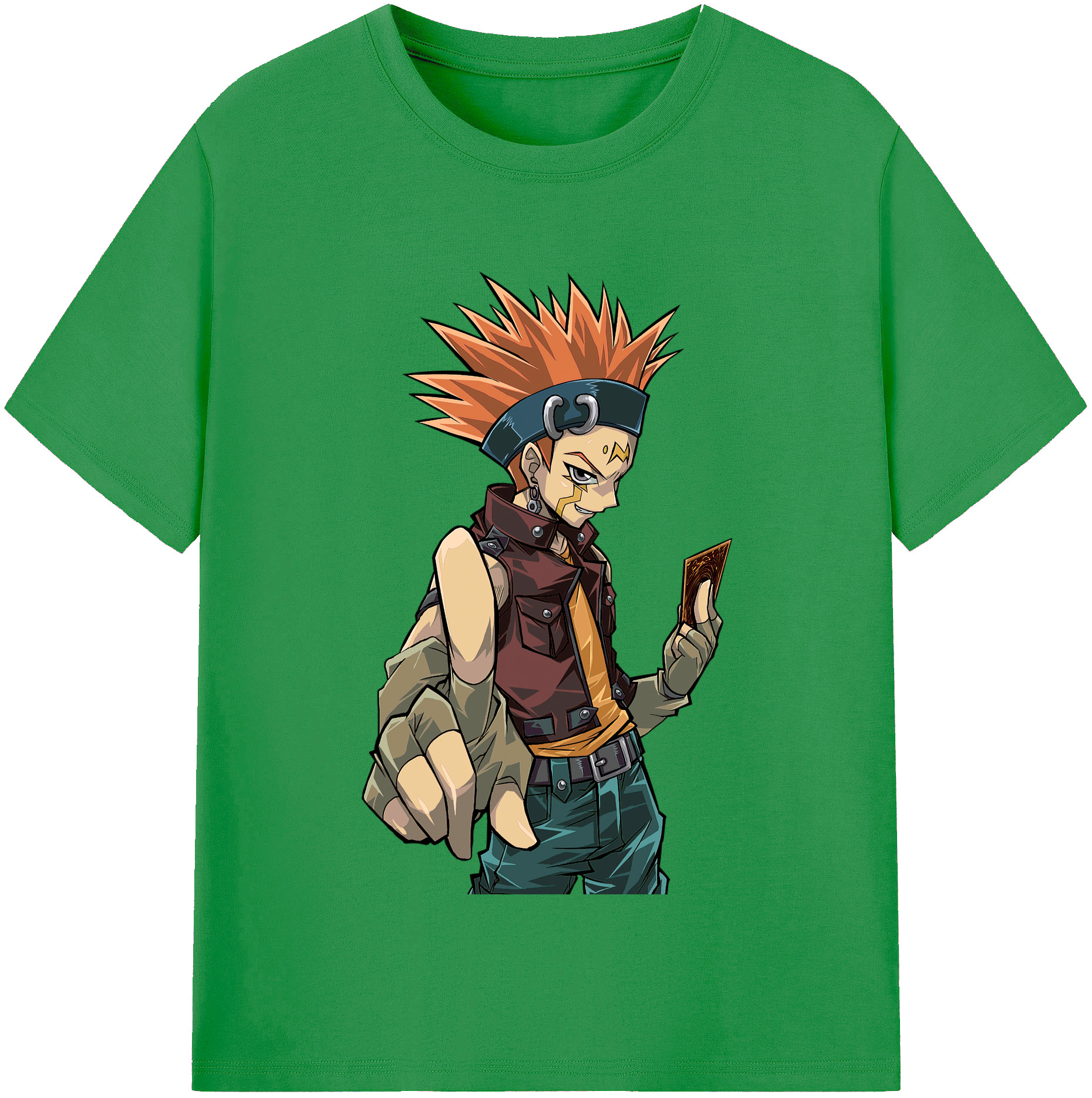 （画像用） 遊☆戯☆王 Yu-Gi-Oh! レディースカジュアルプリントTシャツ（綿100％）