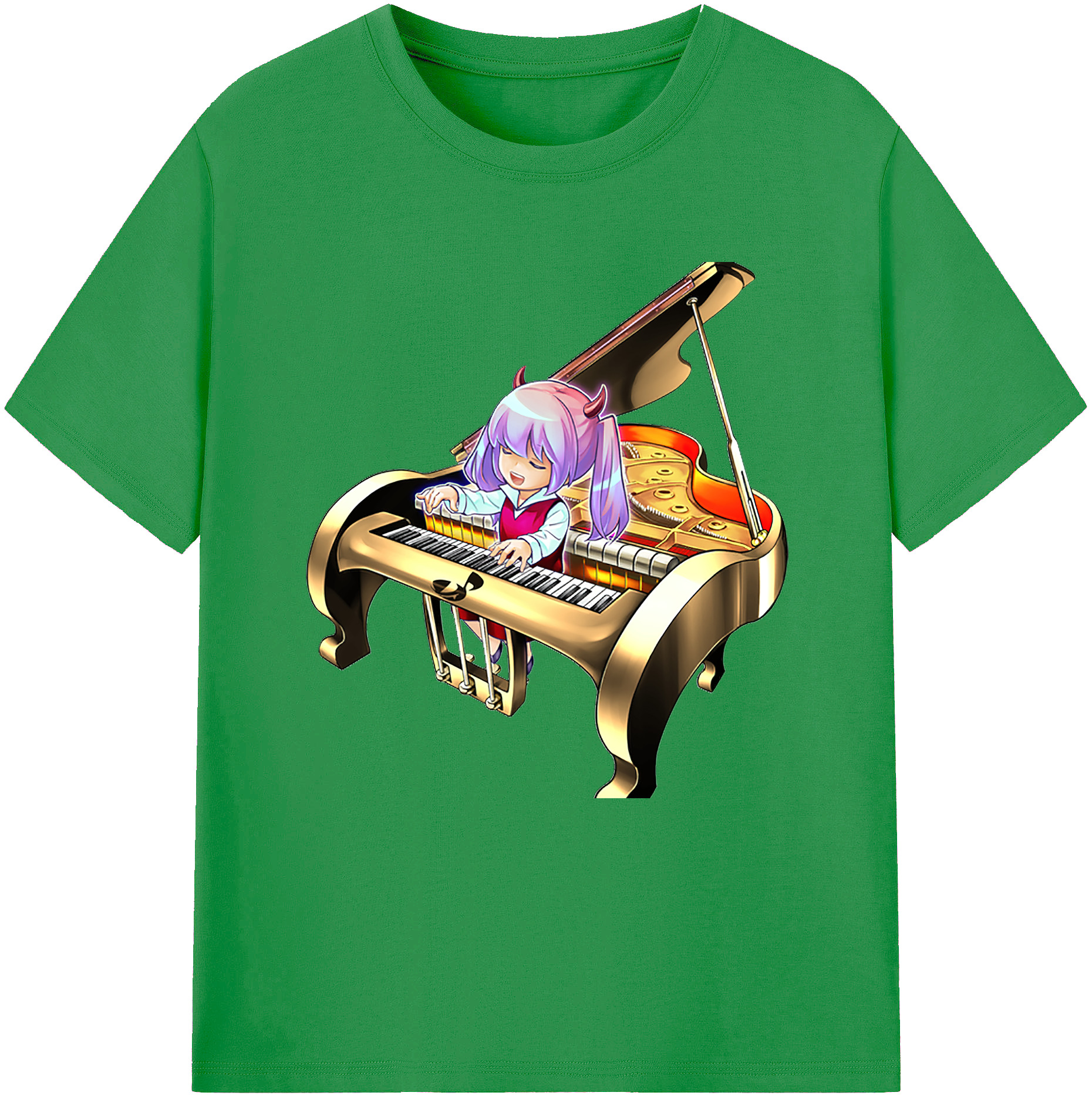 （画像用） 遊☆戯☆王 Yu-Gi-Oh! レディースカジュアルプリントTシャツ（綿100％）