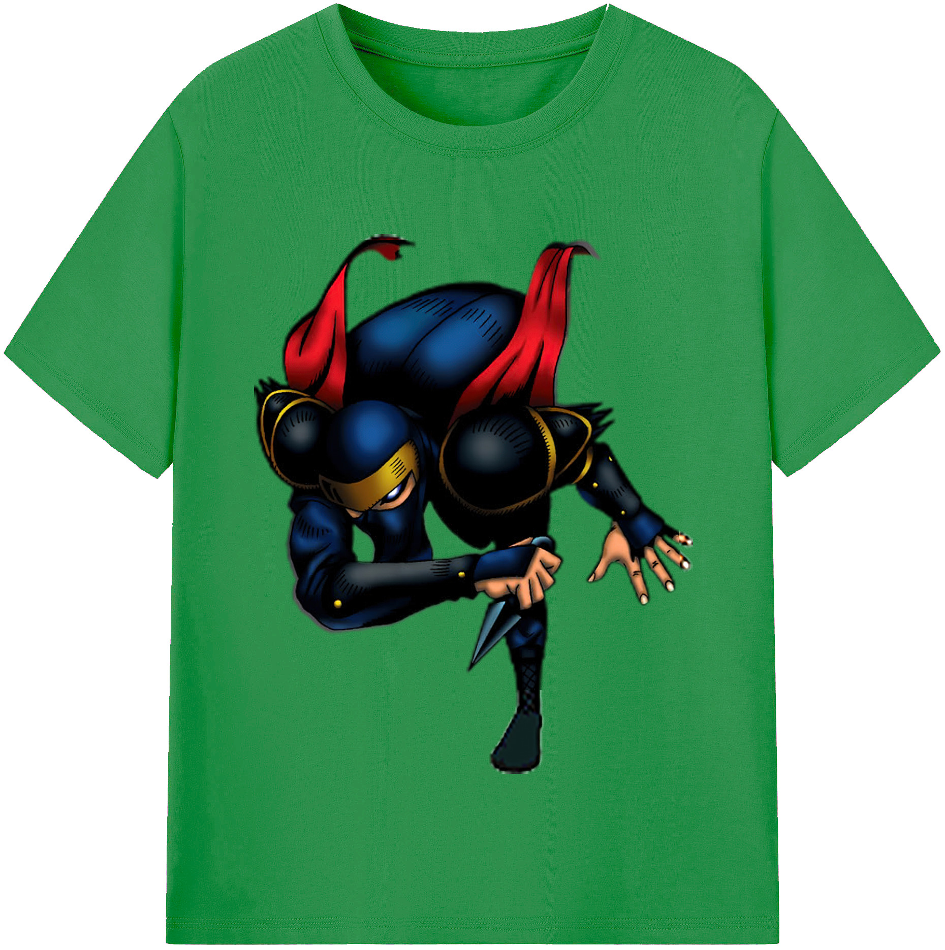 （画像用） 遊☆戯☆王 Yu-Gi-Oh! レディースカジュアルプリントTシャツ（綿100％）