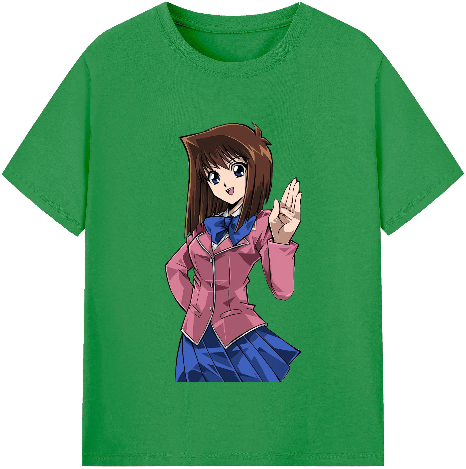 （画像用） 遊☆戯☆王 Yu-Gi-Oh! レディースカジュアルプリントTシャツ（綿100％）
