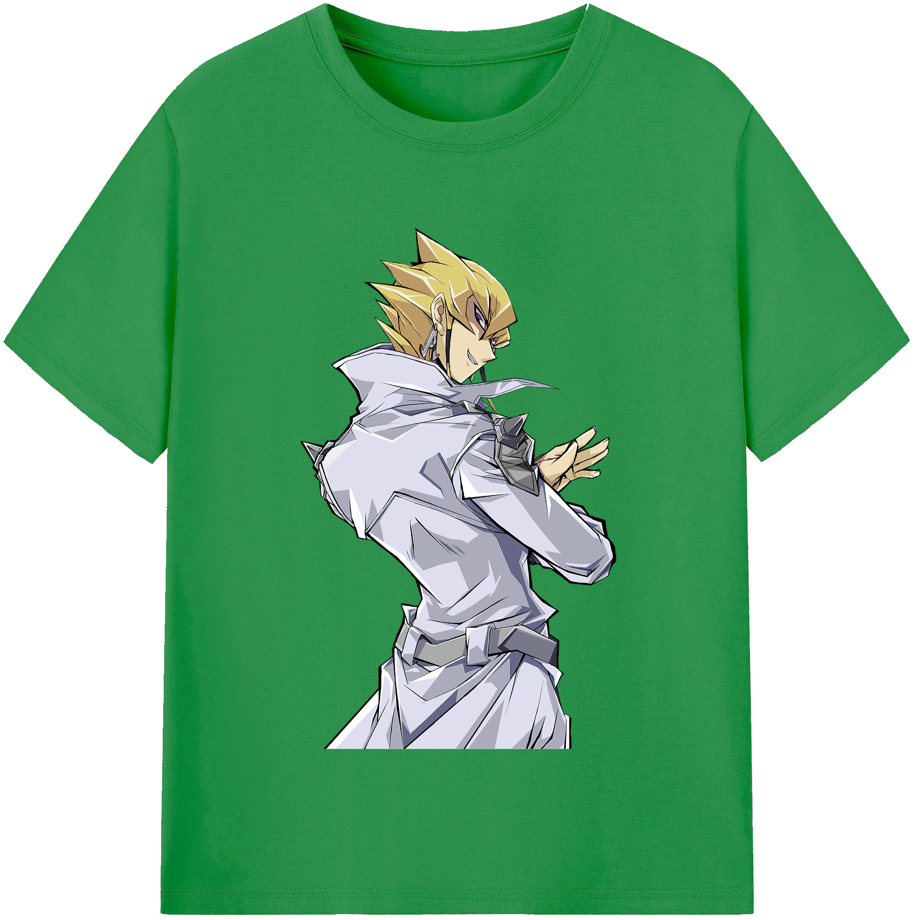 （画像用） 遊☆戯☆王 Yu-Gi-Oh! レディースカジュアルプリントTシャツ（綿100％）