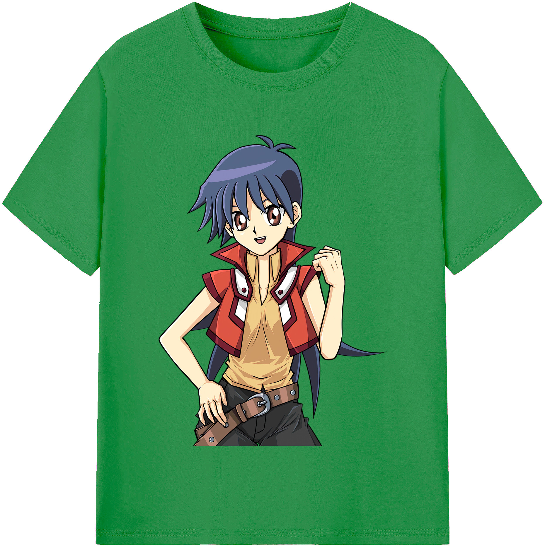 （画像用） 遊☆戯☆王 Yu-Gi-Oh! レディースカジュアルプリントTシャツ（綿100％）
