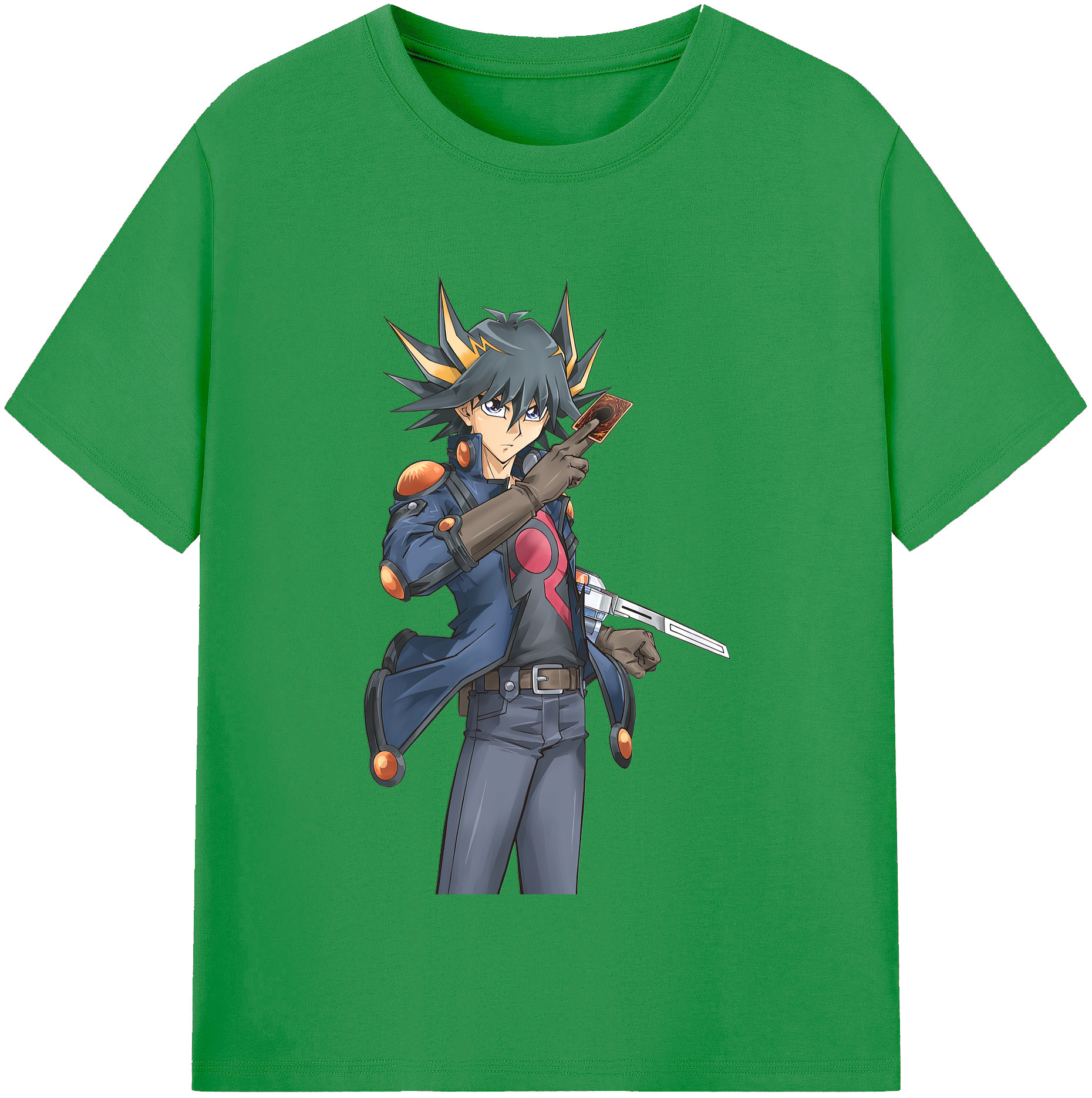 （画像用） 遊☆戯☆王 Yu-Gi-Oh! レディースカジュアルプリントTシャツ（綿100％）