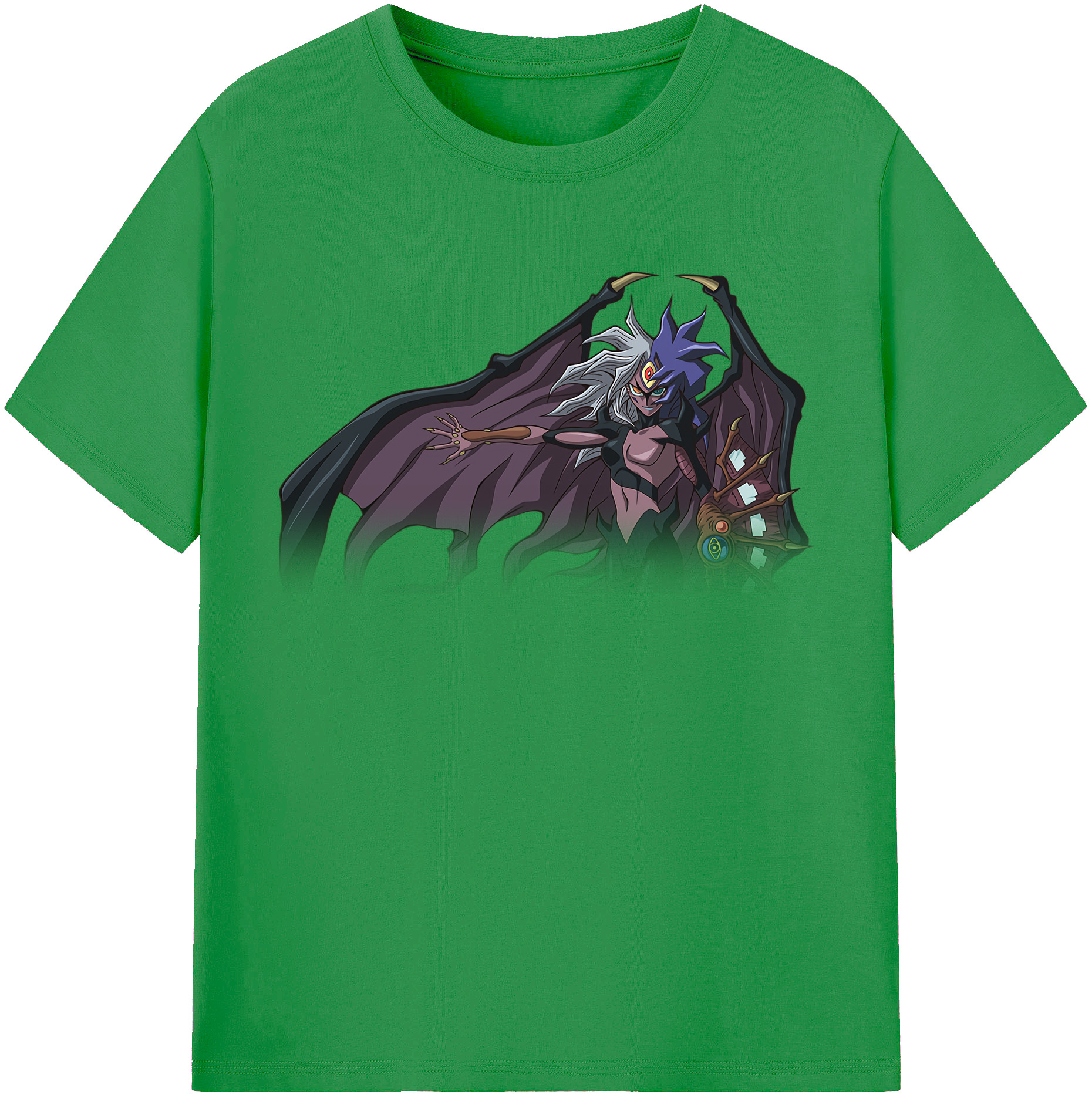 （画像用） 遊☆戯☆王 Yu-Gi-Oh! レディースカジュアルプリントTシャツ（綿100％）