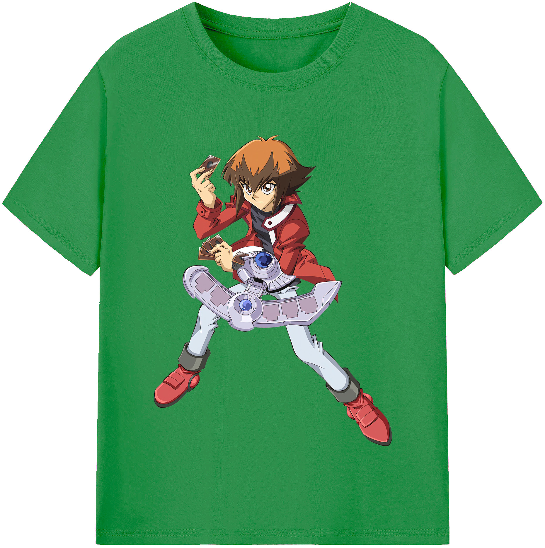 （画像用） 遊☆戯☆王 Yu-Gi-Oh! レディースカジュアルプリントTシャツ（綿100％）