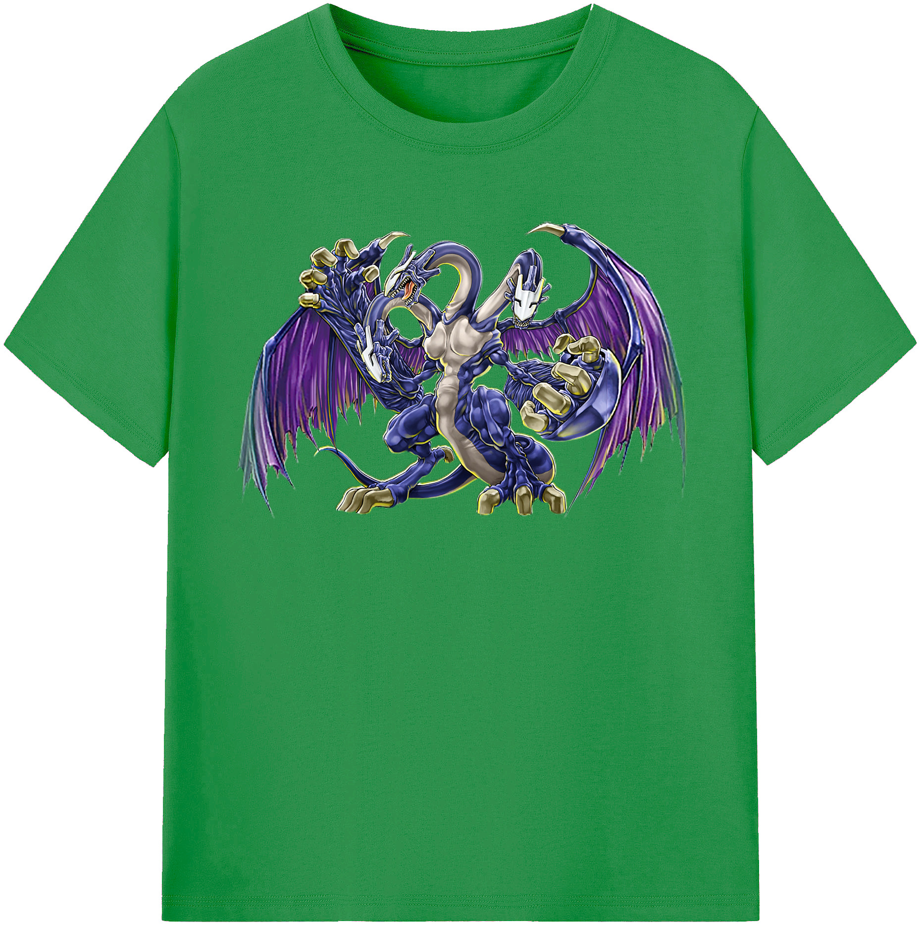 （画像用） 遊☆戯☆王 Yu-Gi-Oh! レディースカジュアルプリントTシャツ（綿100％）