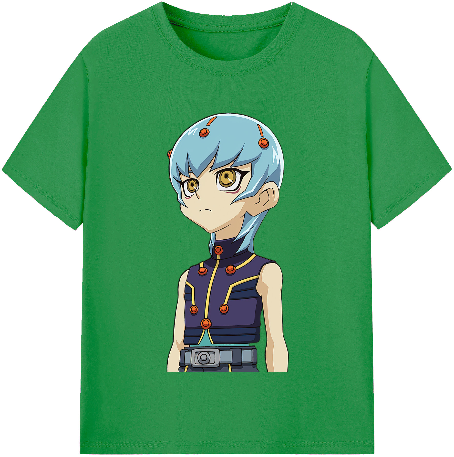 （画像用） 遊☆戯☆王 Yu-Gi-Oh! レディースカジュアルプリントTシャツ（綿100％）