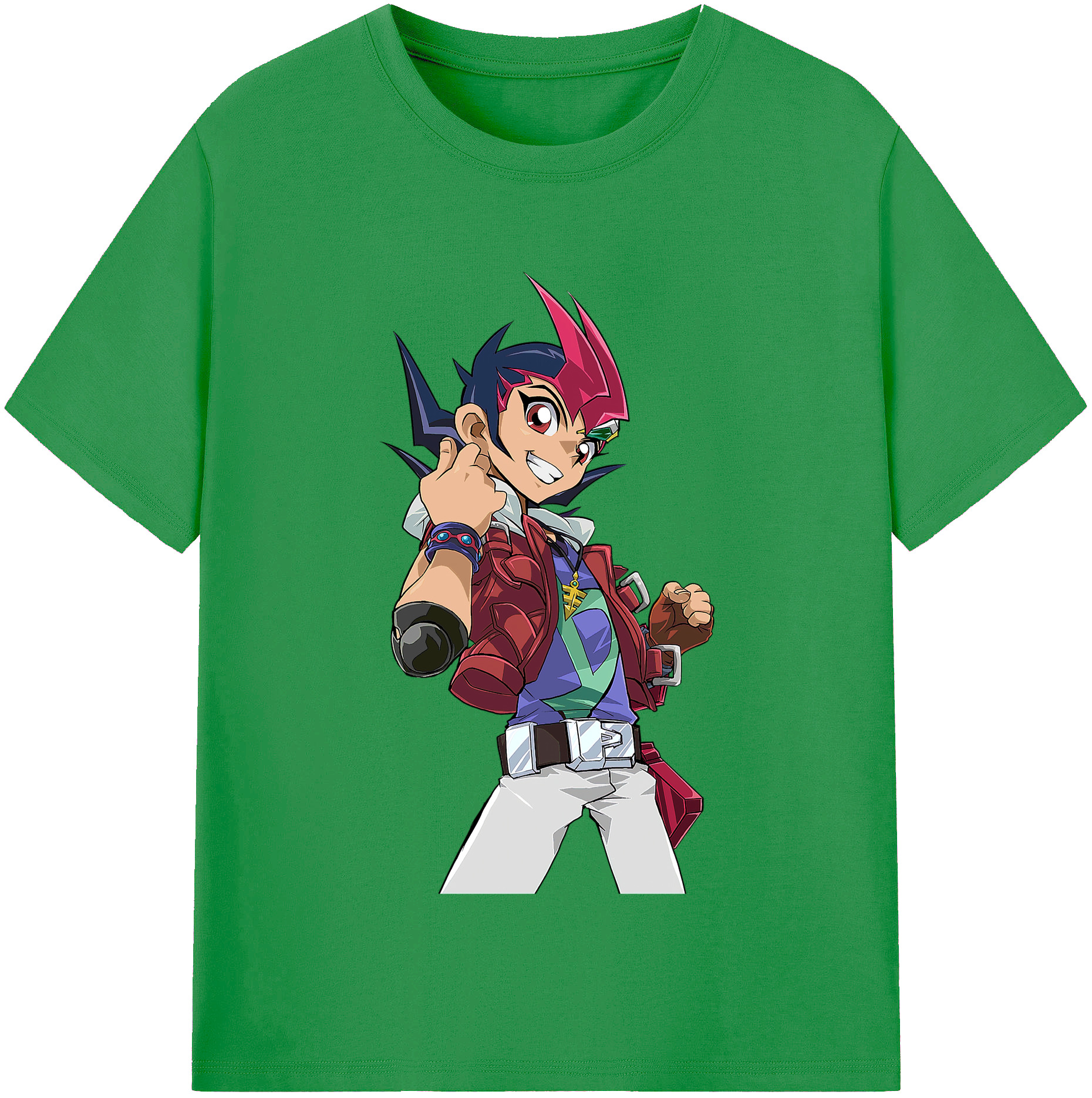 （画像用） 遊☆戯☆王 Yu-Gi-Oh! レディースカジュアルプリントTシャツ（綿100％）