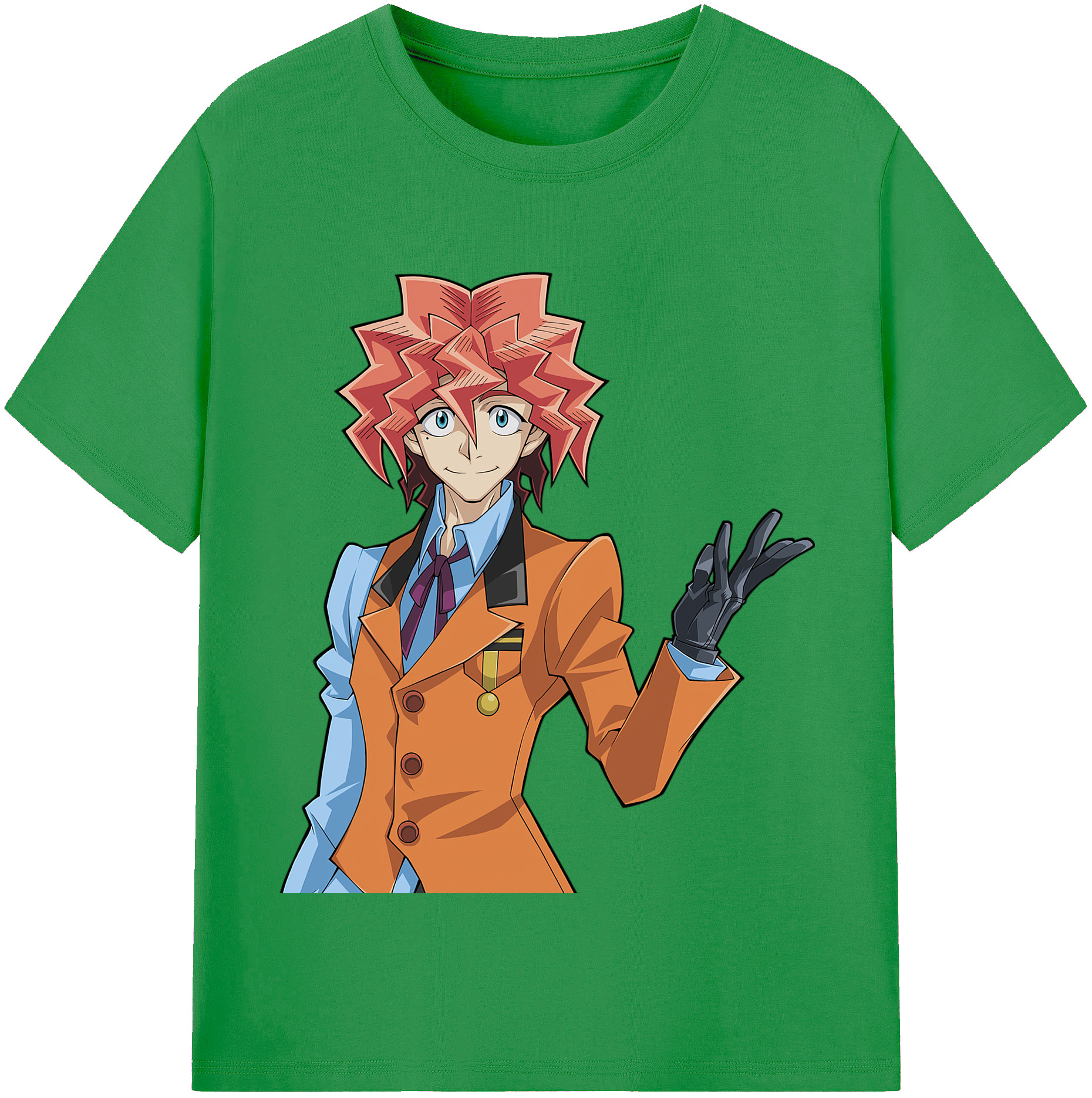 （画像用） 遊☆戯☆王 Yu-Gi-Oh! レディースカジュアルプリントTシャツ（綿100％）