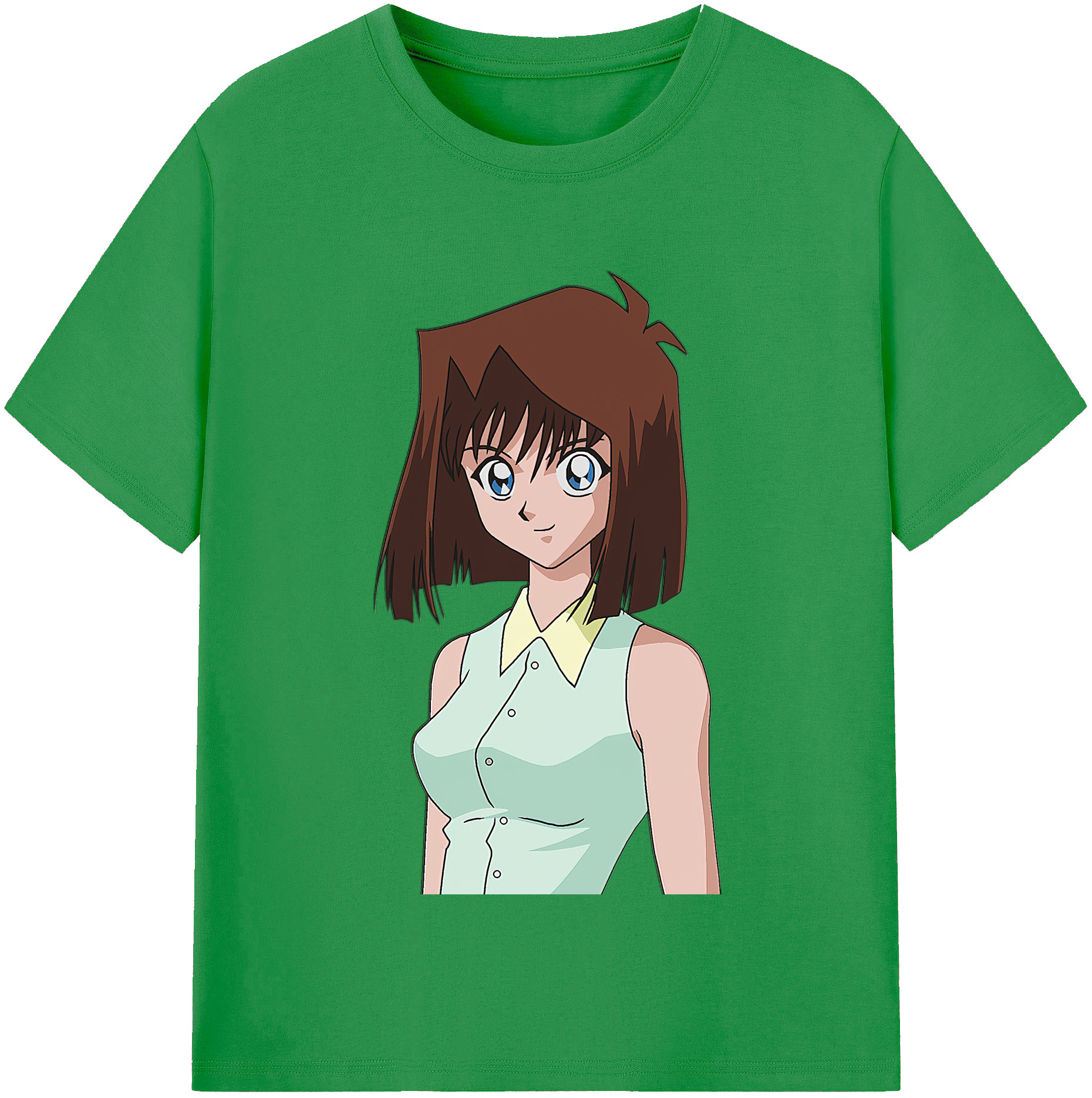 （画像用） 遊☆戯☆王 Yu-Gi-Oh! レディースカジュアルプリントTシャツ（綿100％）
