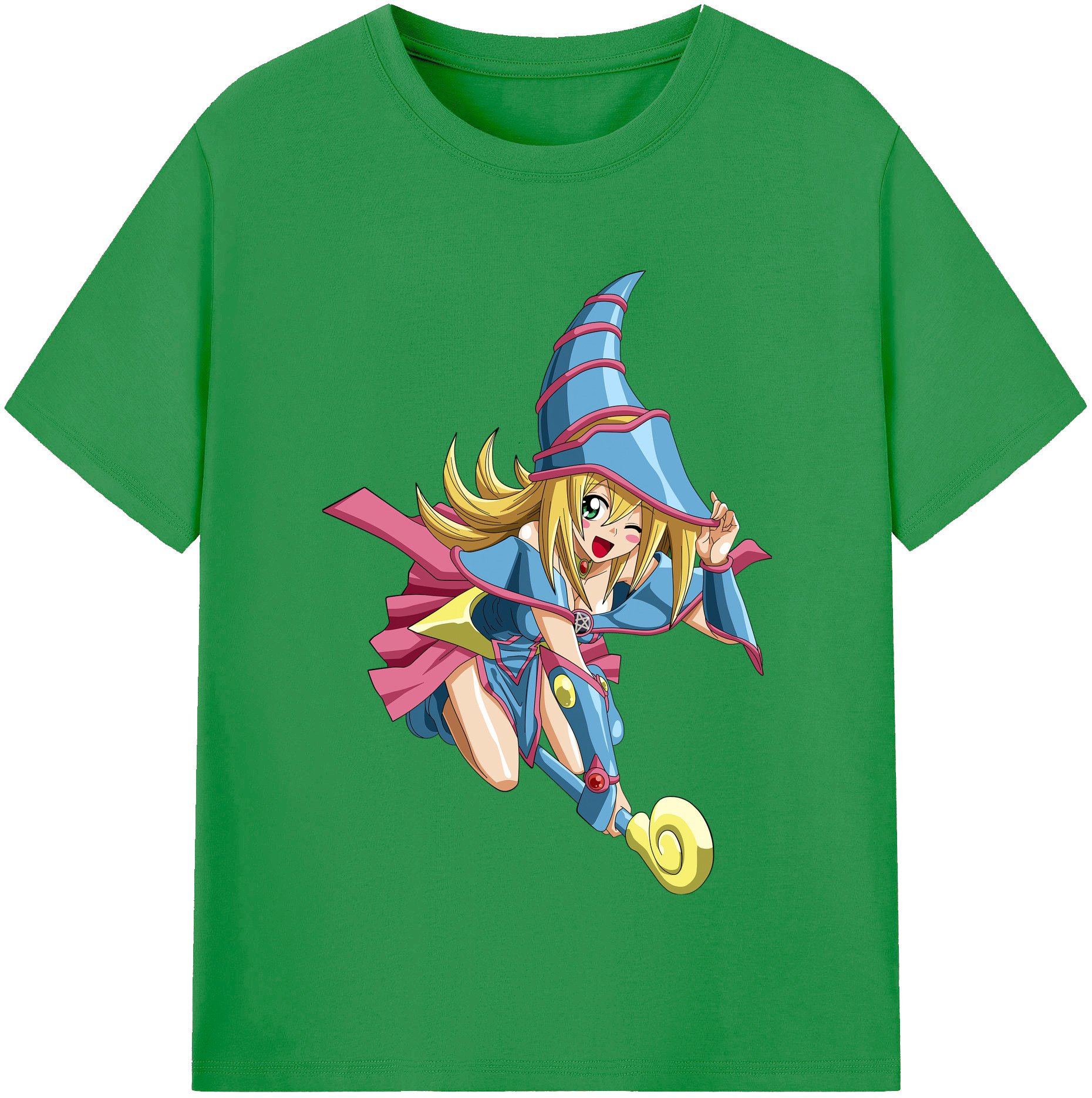 （画像用） 遊☆戯☆王 Yu-Gi-Oh! レディースカジュアルプリントTシャツ（綿100％）