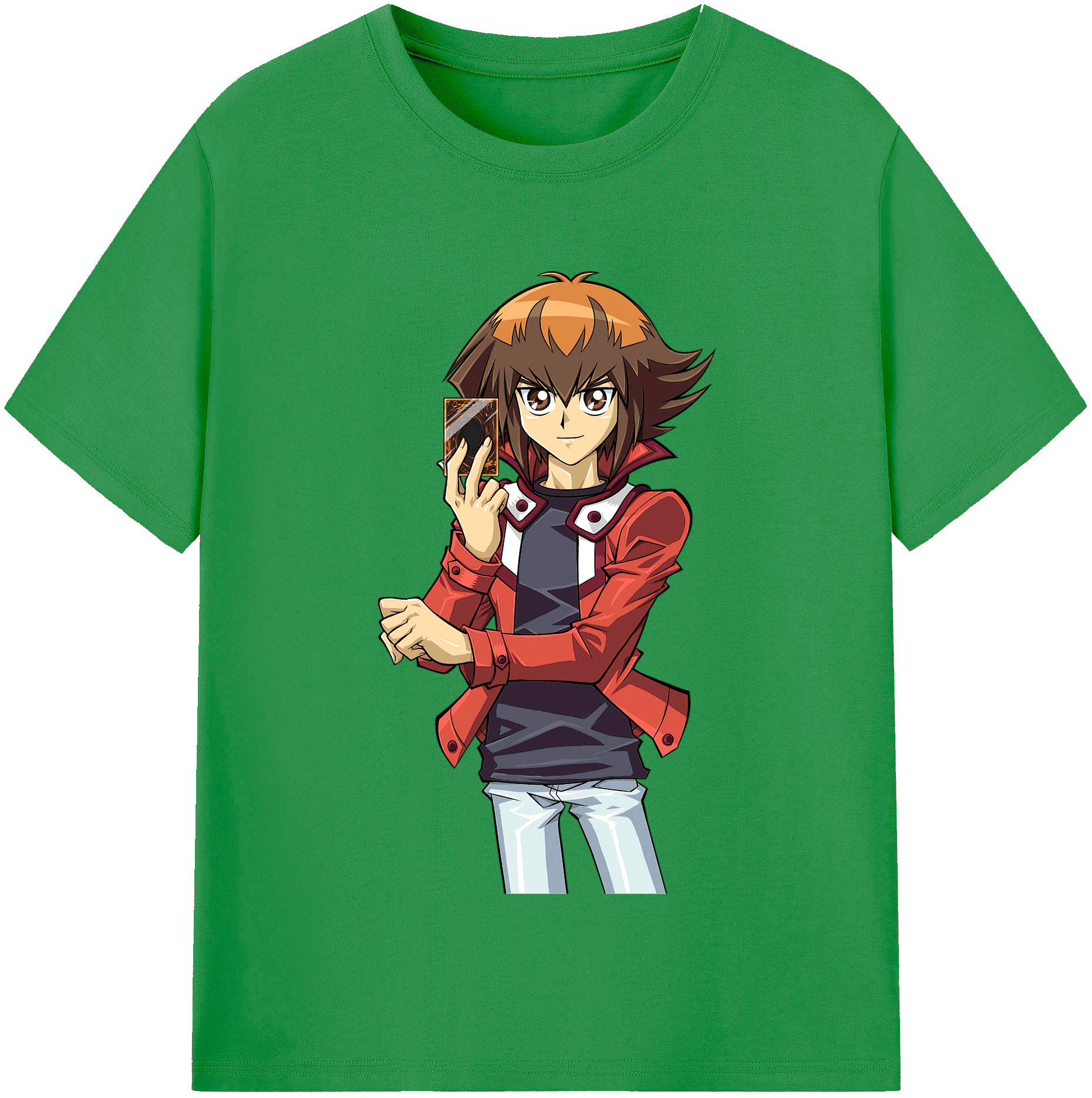 （画像用） 遊☆戯☆王 Yu-Gi-Oh! レディースカジュアルプリントTシャツ（綿100％）