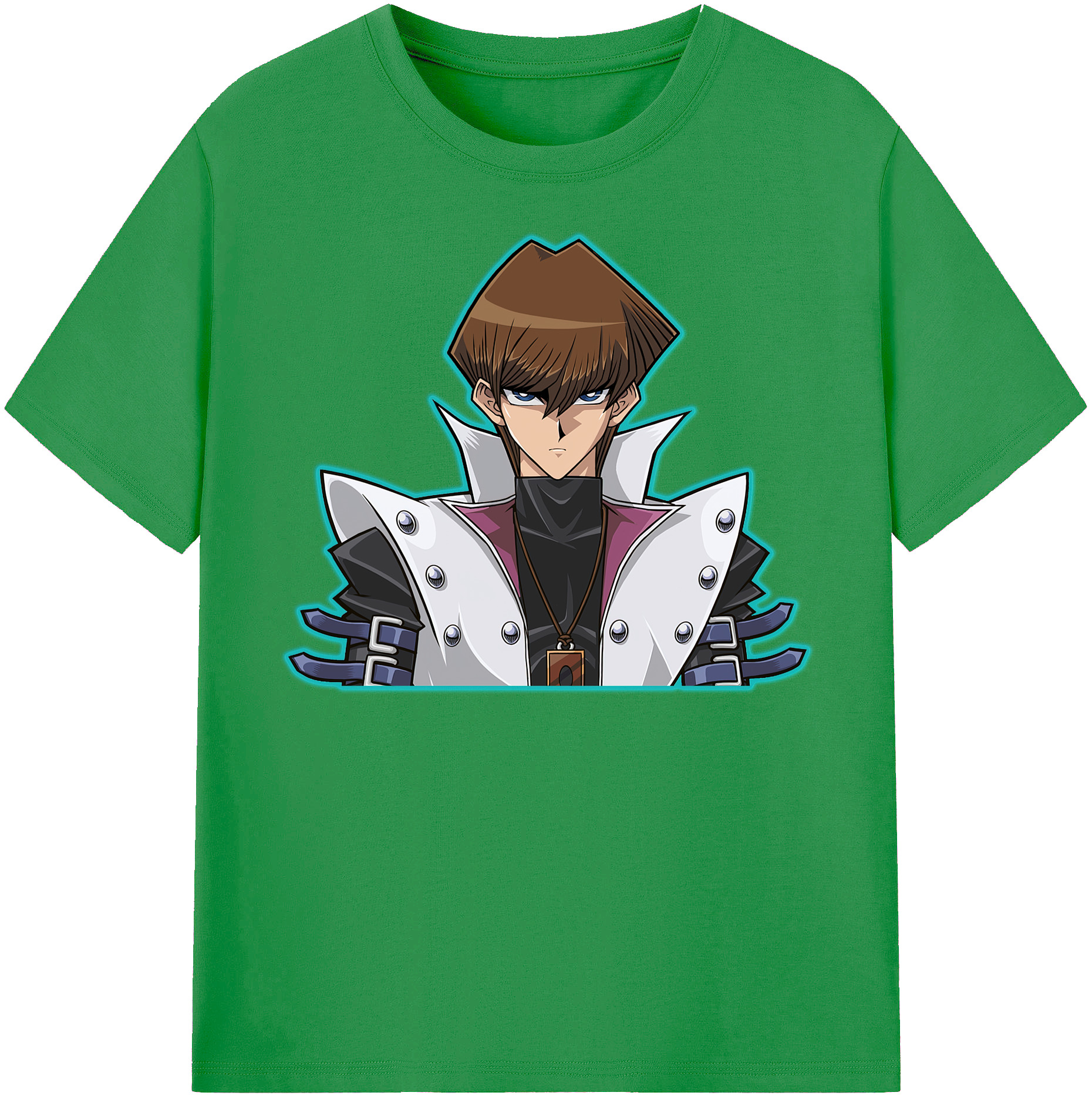 （画像用） 遊☆戯☆王 Yu-Gi-Oh! レディースカジュアルプリントTシャツ（綿100％）