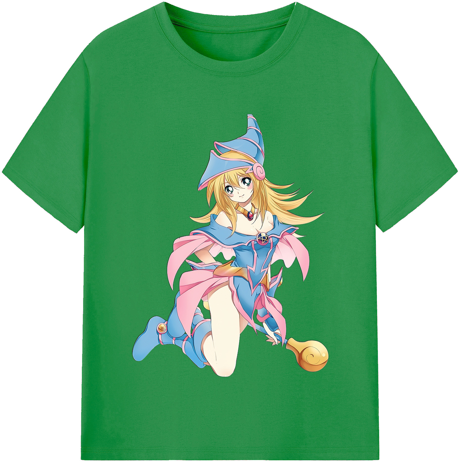 （画像用） 遊☆戯☆王 Yu-Gi-Oh! レディースカジュアルプリントTシャツ（綿100％）