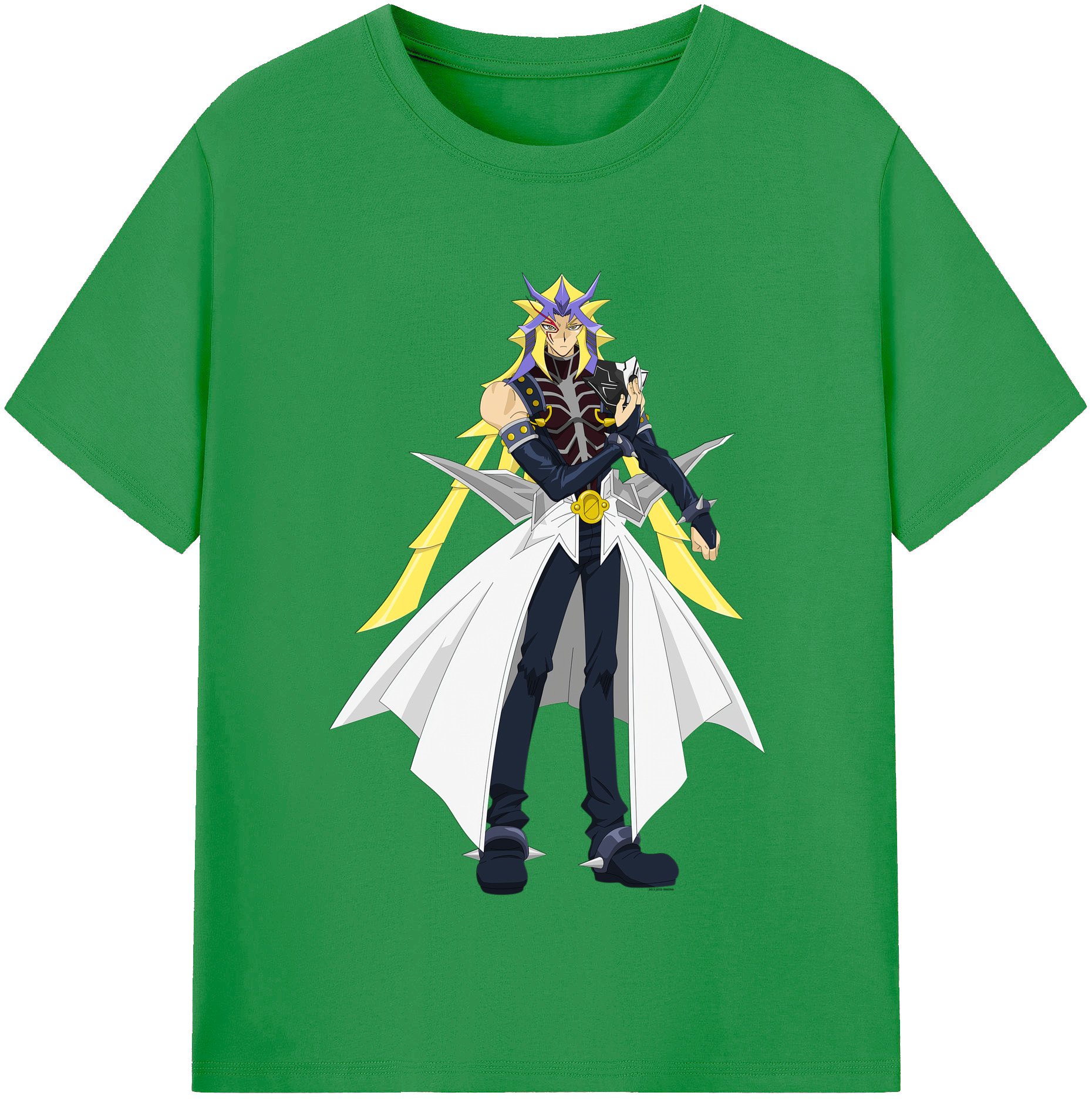 （画像用） 遊☆戯☆王 Yu-Gi-Oh! レディースカジュアルプリントTシャツ（綿100％）