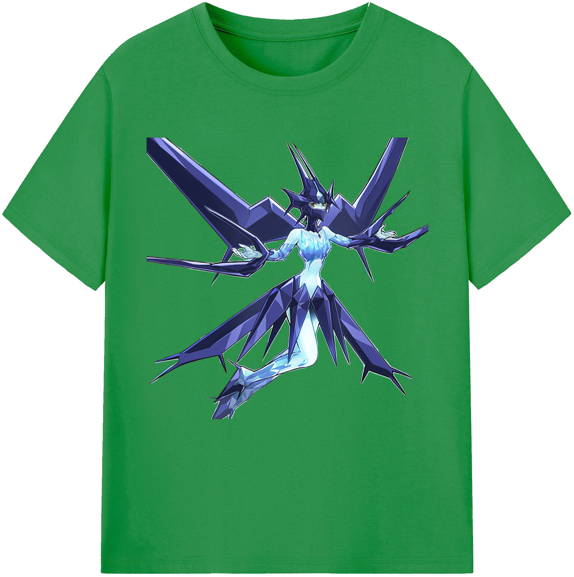 （画像用） 遊☆戯☆王 Yu-Gi-Oh! レディースカジュアルプリントTシャツ（綿100％）
