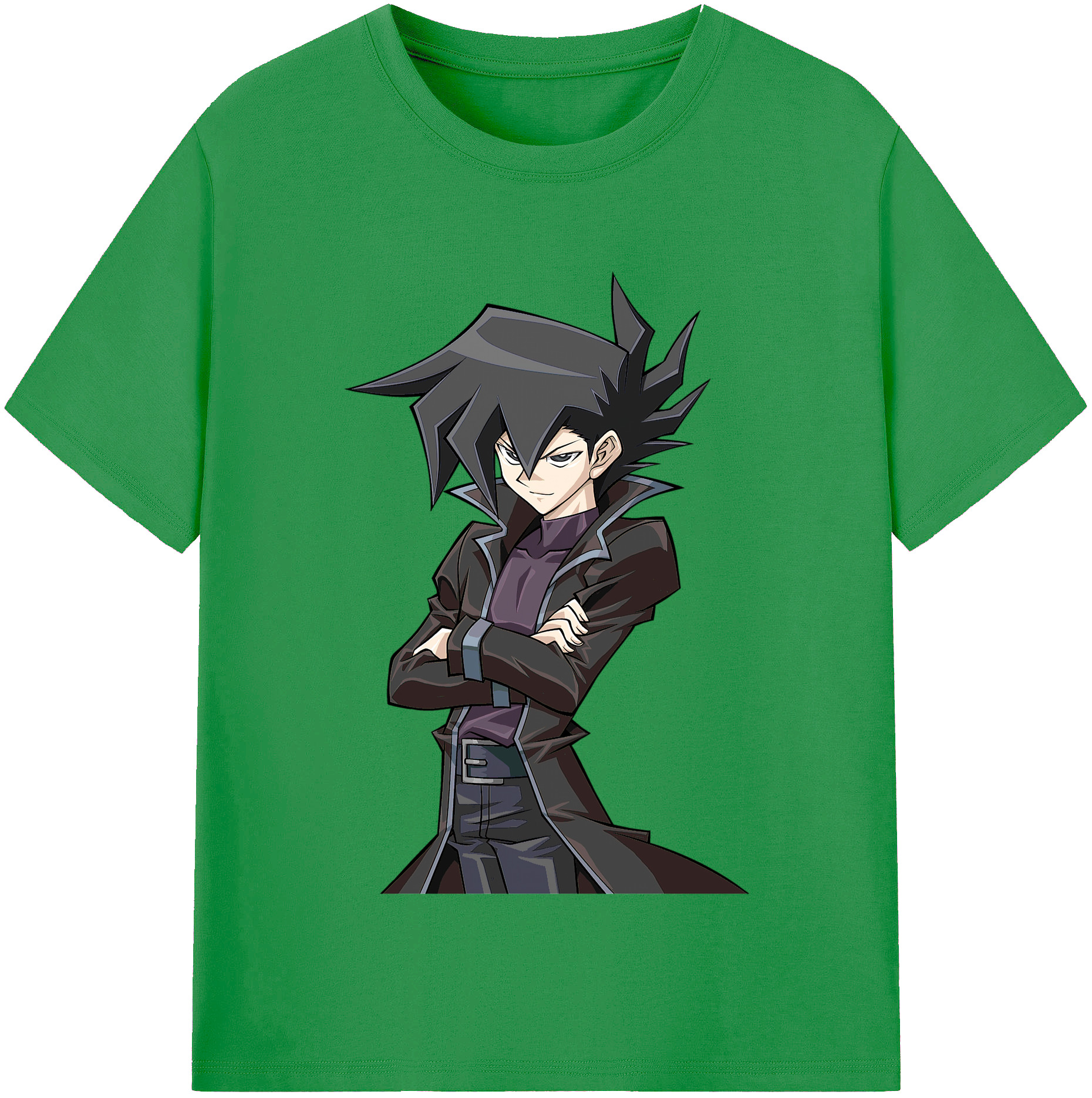 （画像用） 遊☆戯☆王 Yu-Gi-Oh! レディースカジュアルプリントTシャツ（綿100％）