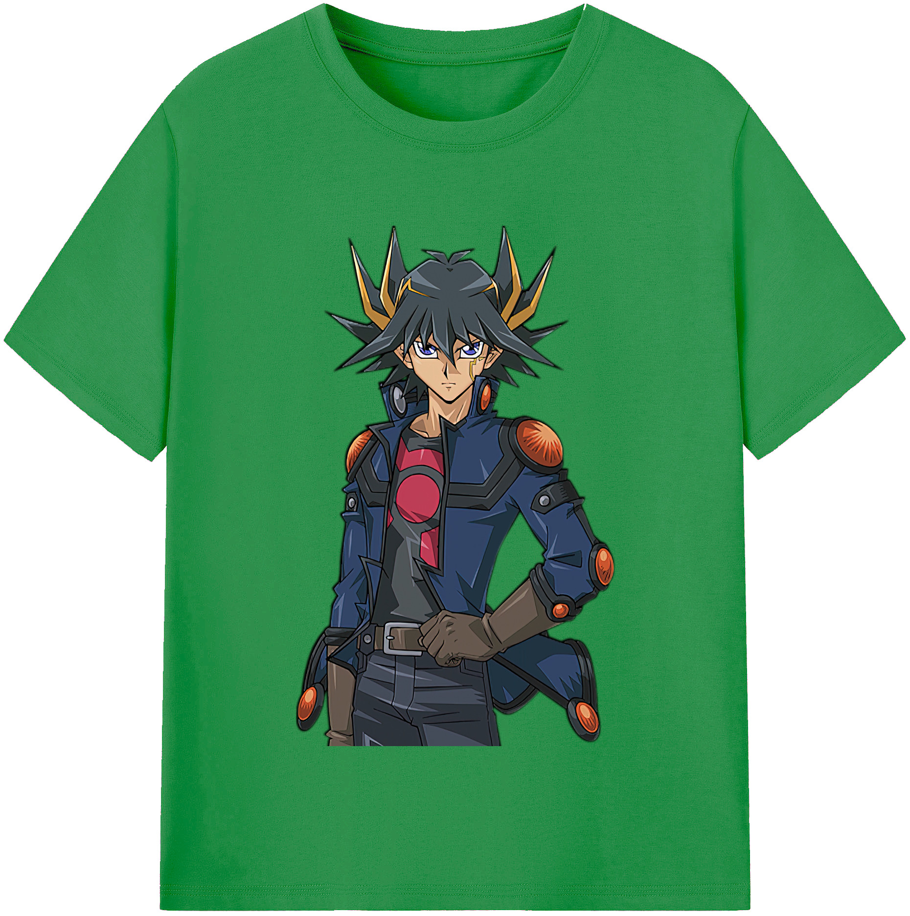 （画像用） 遊☆戯☆王 Yu-Gi-Oh! レディースカジュアルプリントTシャツ（綿100％）