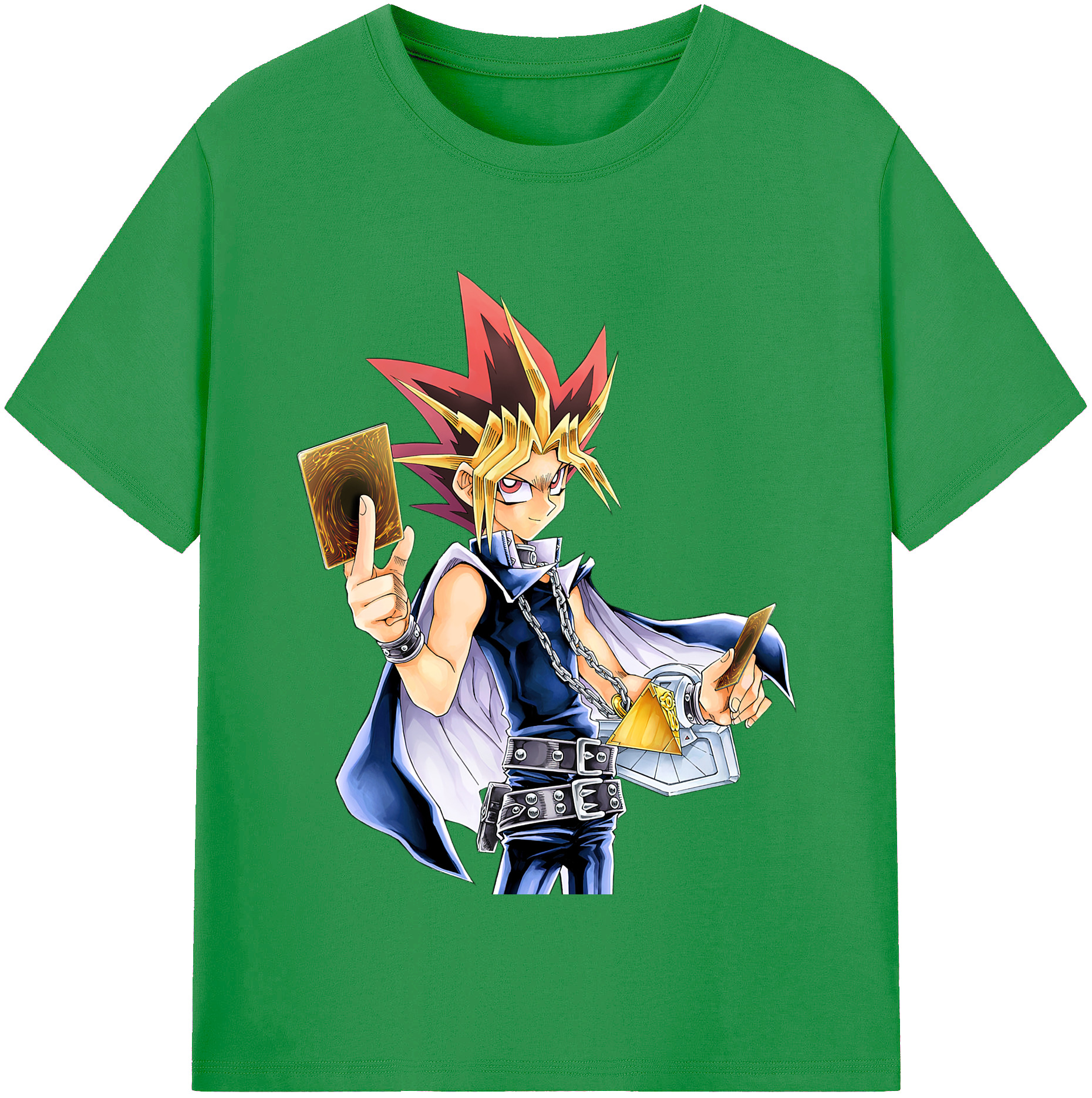 （画像用） 遊☆戯☆王 Yu-Gi-Oh! レディースカジュアルプリントTシャツ（綿100％）