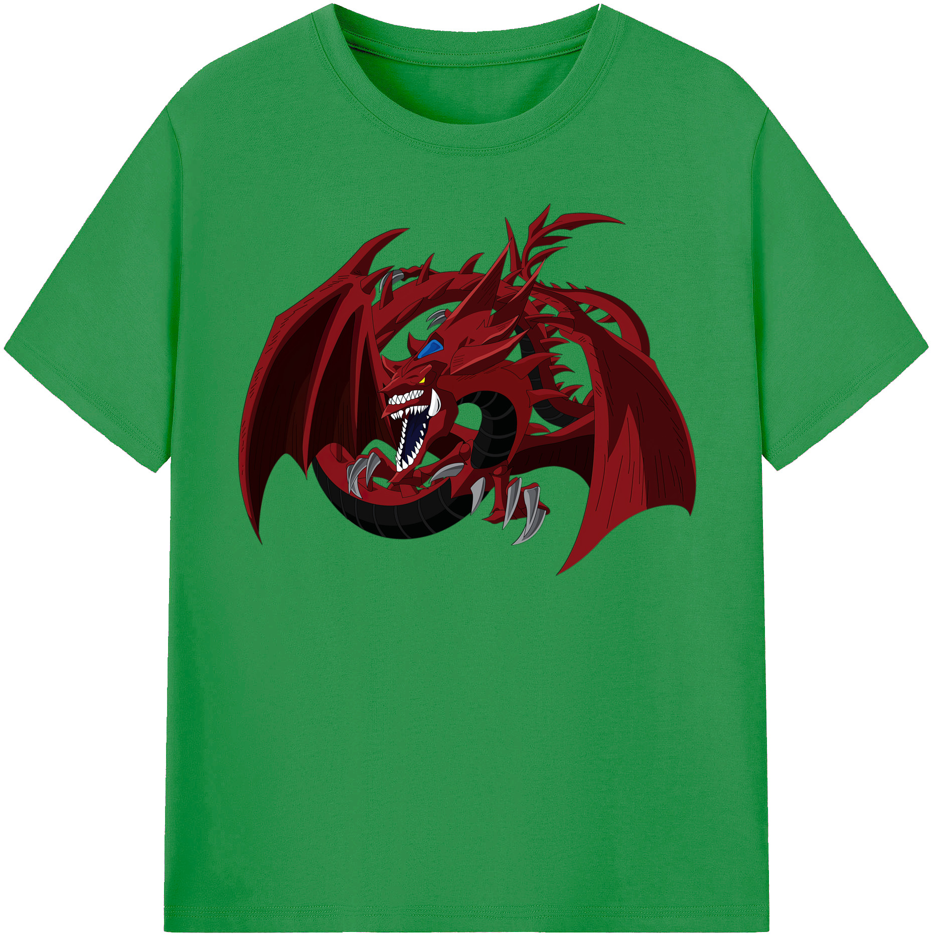 （画像用） 遊☆戯☆王 Yu-Gi-Oh! レディースカジュアルプリントTシャツ（綿100％）