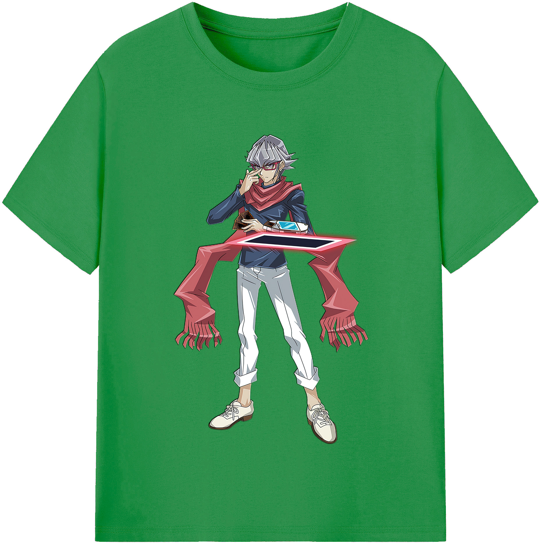 （画像用） 遊☆戯☆王 Yu-Gi-Oh! レディースカジュアルプリントTシャツ（綿100％）