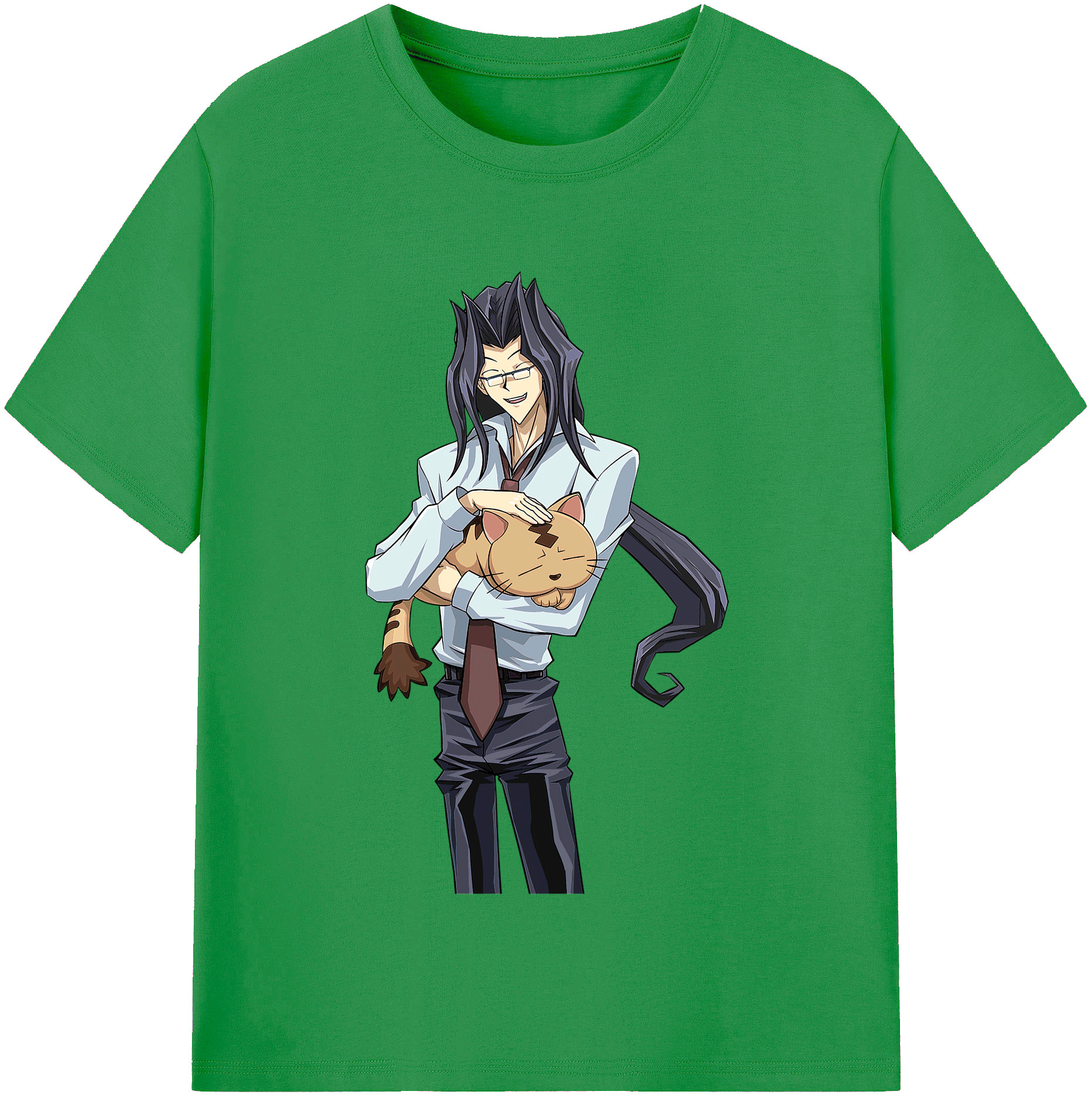 （画像用） 遊☆戯☆王 Yu-Gi-Oh! レディースカジュアルプリントTシャツ（綿100％）