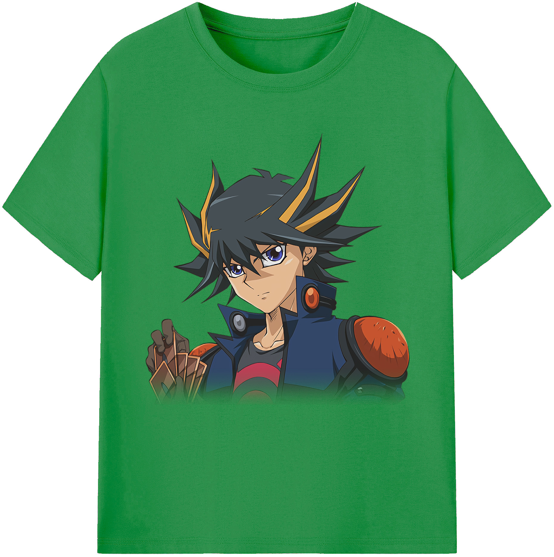 （画像用） 遊☆戯☆王 Yu-Gi-Oh! レディースカジュアルプリントTシャツ（綿100％）