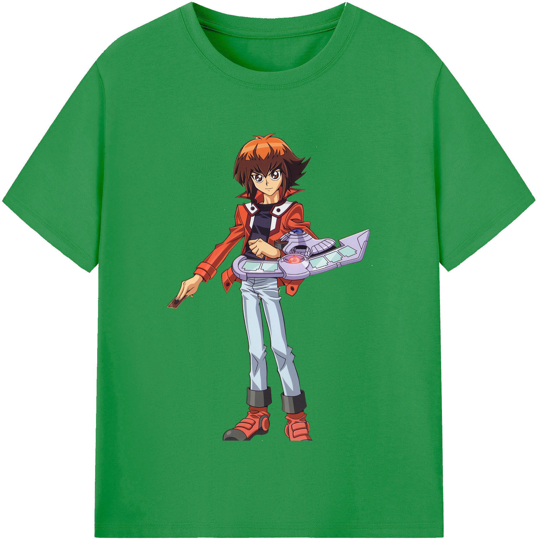 （画像用） 遊☆戯☆王 Yu-Gi-Oh! レディースカジュアルプリントTシャツ（綿100％）