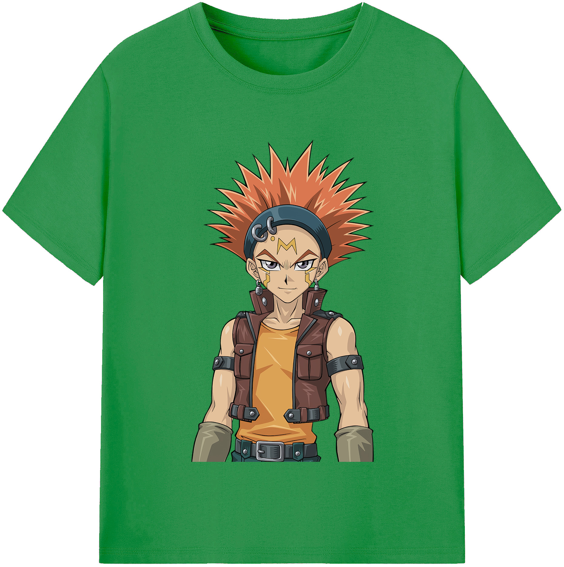 （画像用） 遊☆戯☆王 Yu-Gi-Oh! レディースカジュアルプリントTシャツ（綿100％）