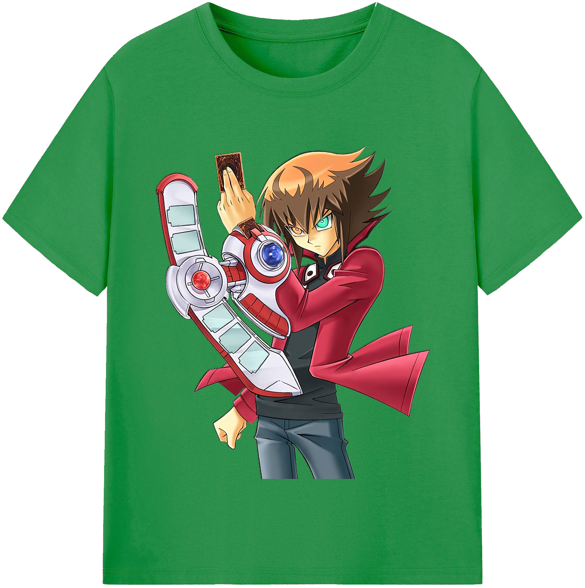（画像用） 遊☆戯☆王 Yu-Gi-Oh! レディースカジュアルプリントTシャツ（綿100％）