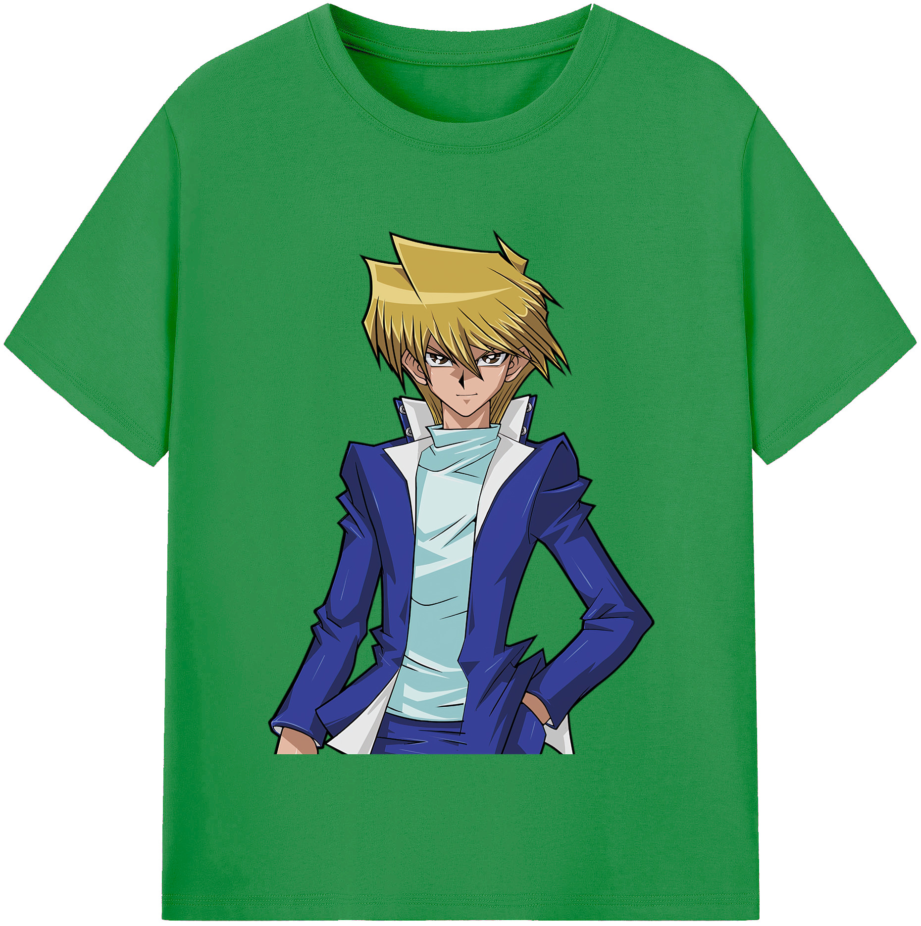 （画像用） 遊☆戯☆王 Yu-Gi-Oh! レディースカジュアルプリントTシャツ（綿100％）