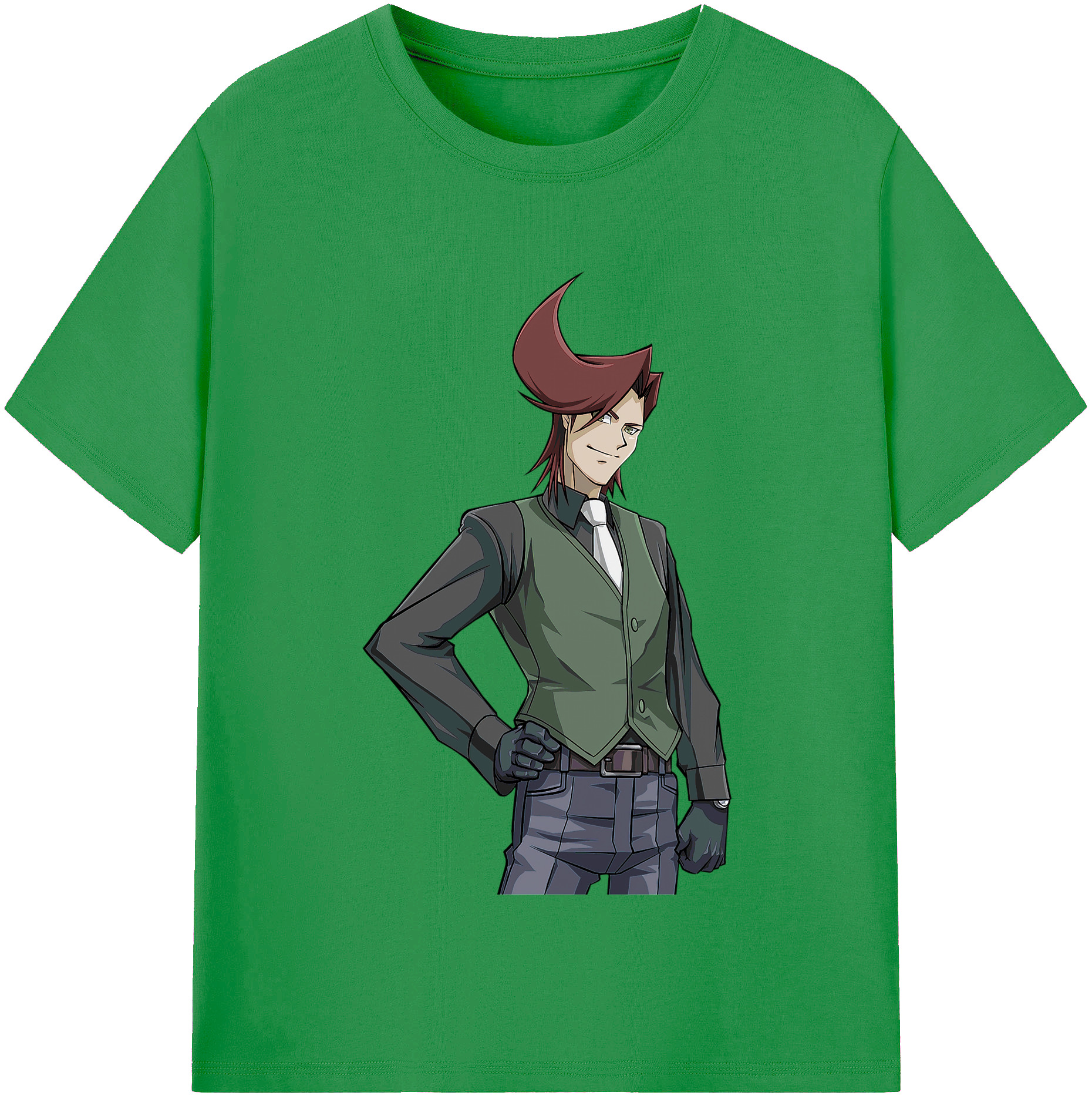 （画像用） 遊☆戯☆王 Yu-Gi-Oh! レディースカジュアルプリントTシャツ（綿100％）