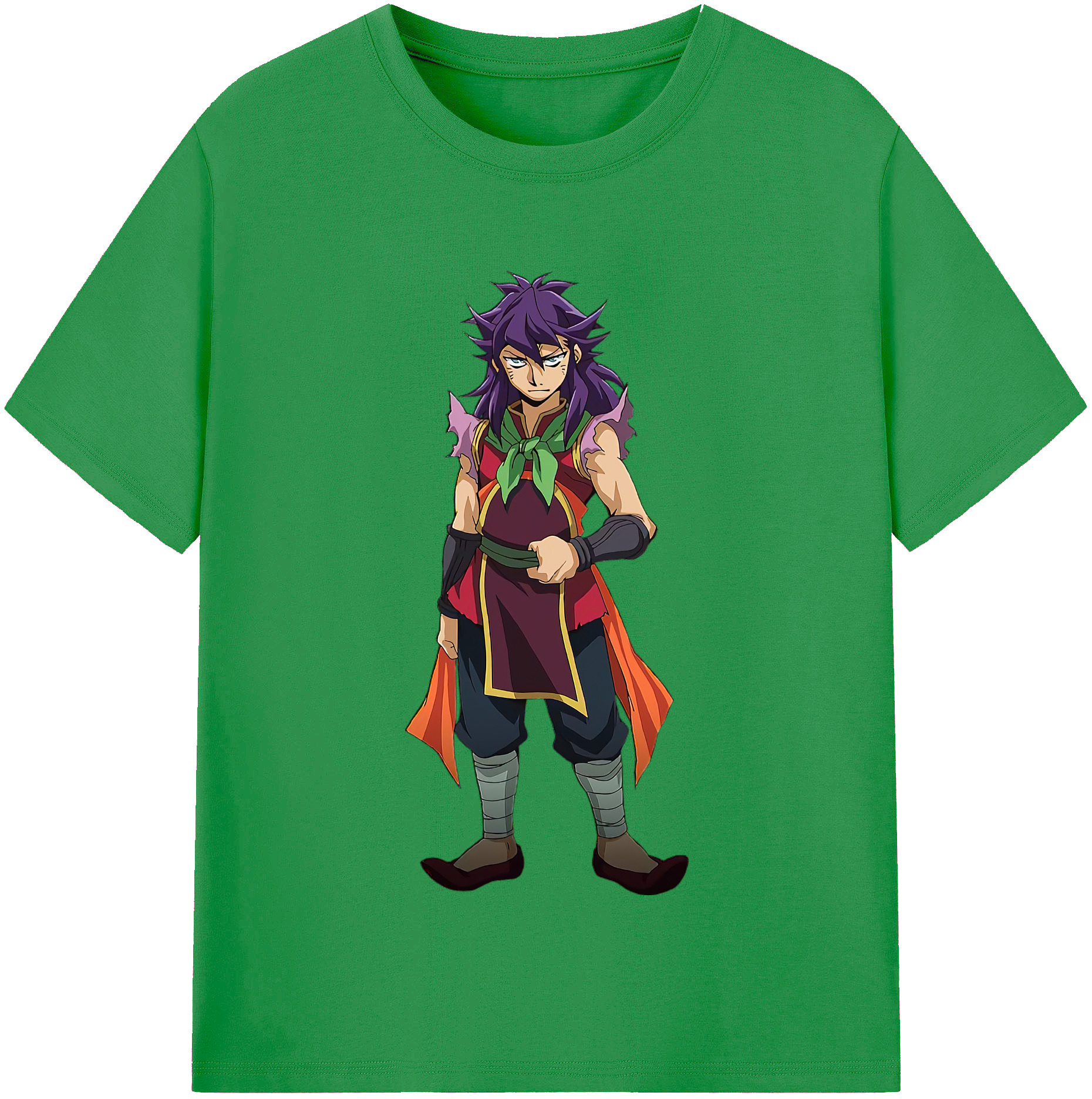 （画像用） 遊☆戯☆王 Yu-Gi-Oh! レディースカジュアルプリントTシャツ（綿100％）