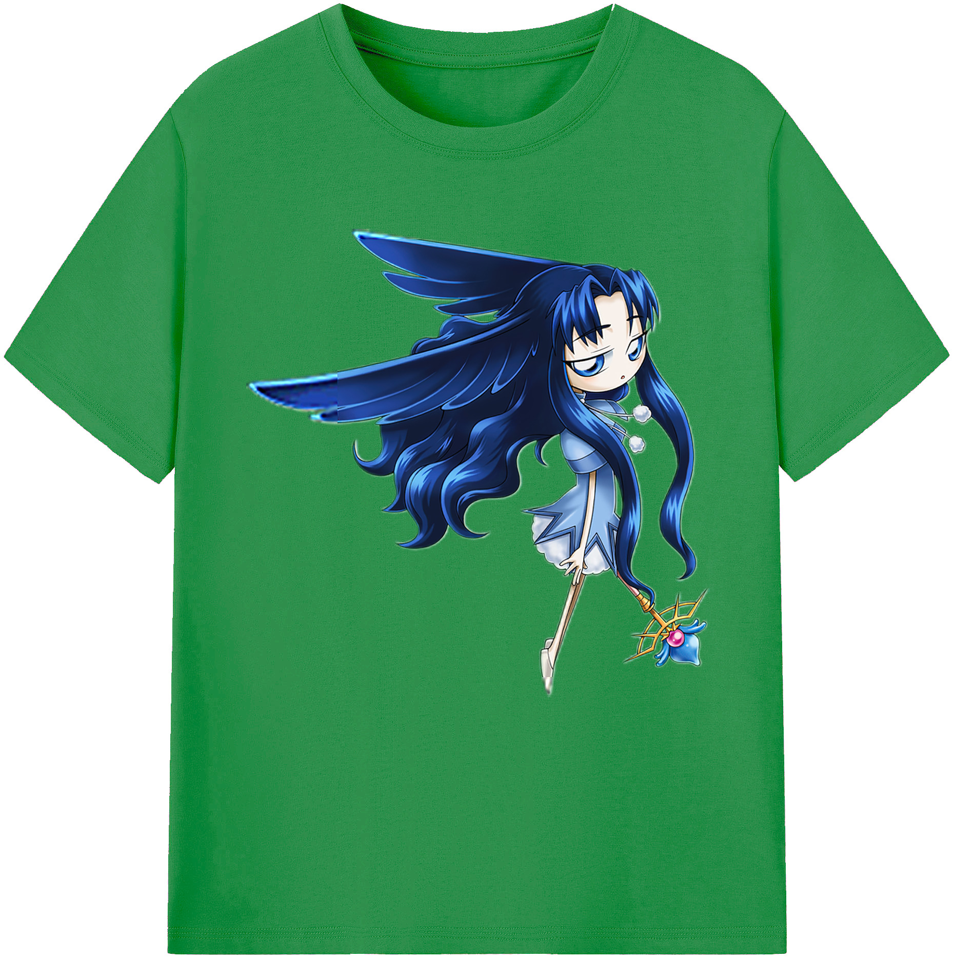（画像用） 遊☆戯☆王 Yu-Gi-Oh! レディースカジュアルプリントTシャツ（綿100％）