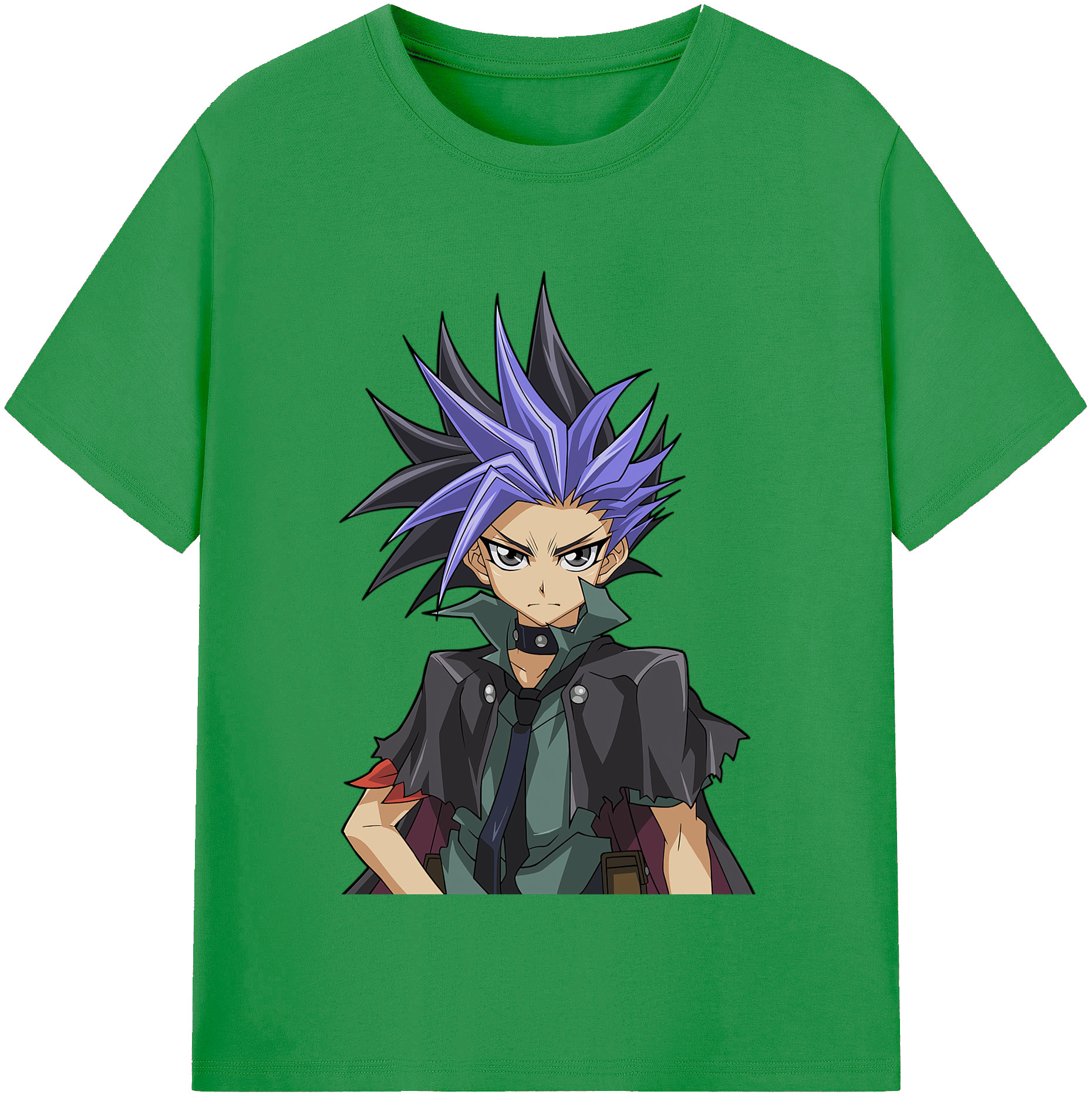 （画像用） 遊☆戯☆王 Yu-Gi-Oh! レディースカジュアルプリントTシャツ（綿100％）