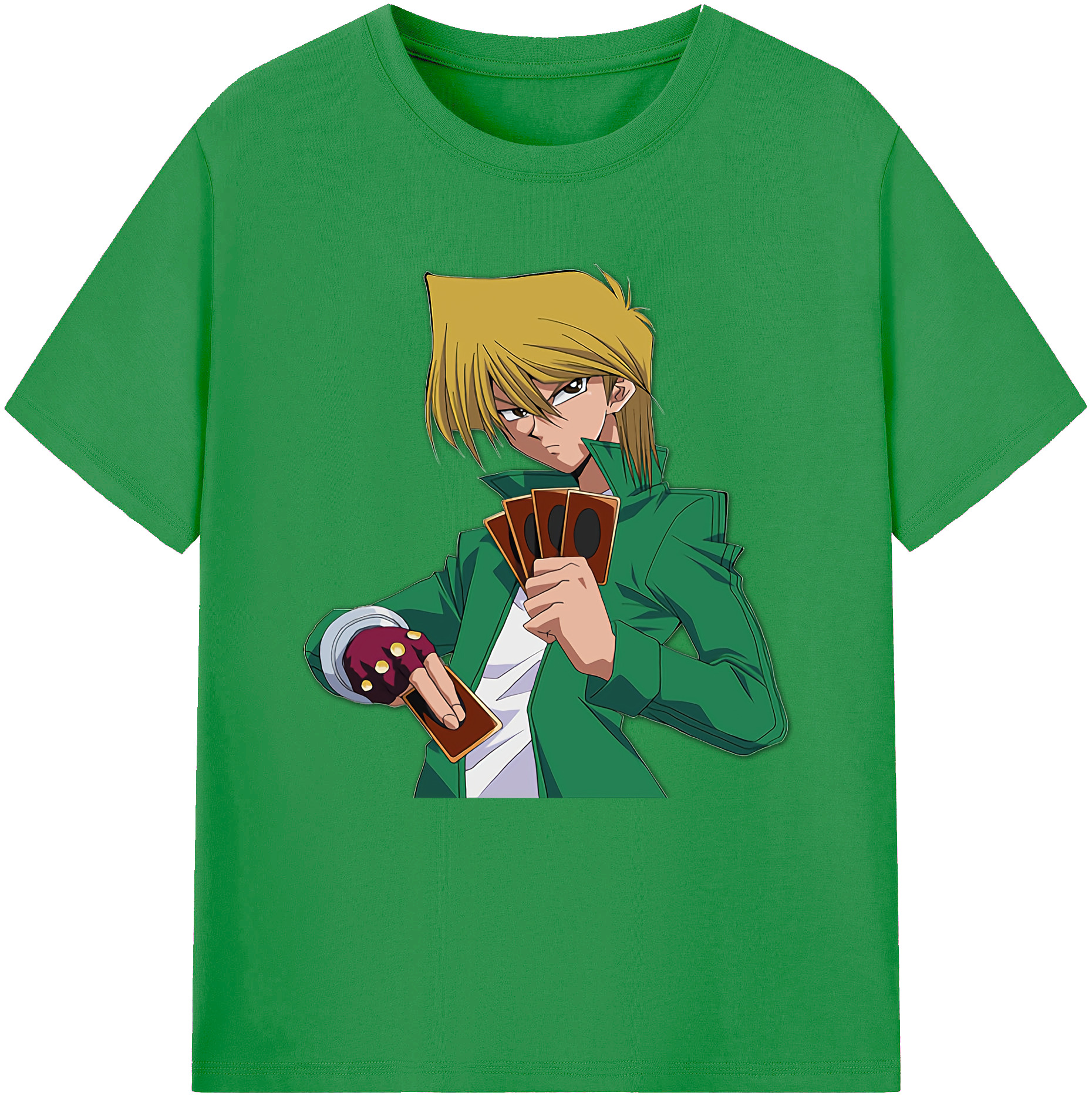 （画像用） 遊☆戯☆王 Yu-Gi-Oh! レディースカジュアルプリントTシャツ（綿100％）