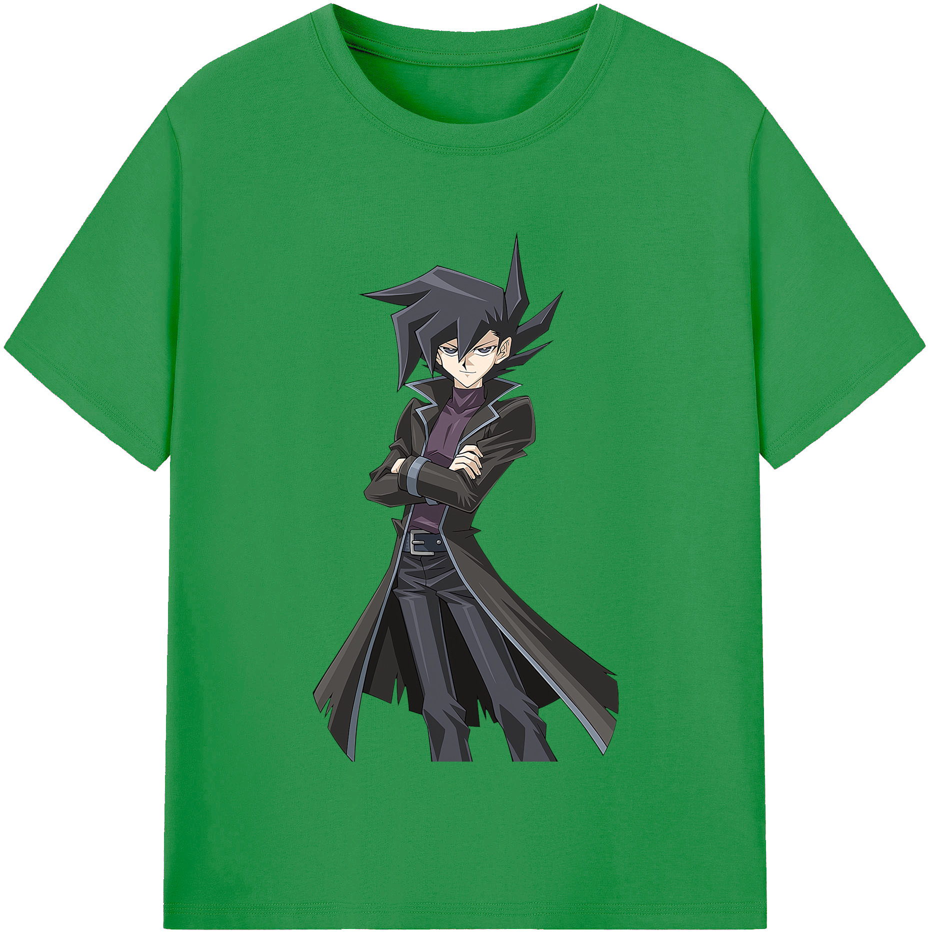 （画像用） 遊☆戯☆王 Yu-Gi-Oh! レディースカジュアルプリントTシャツ（綿100％）
