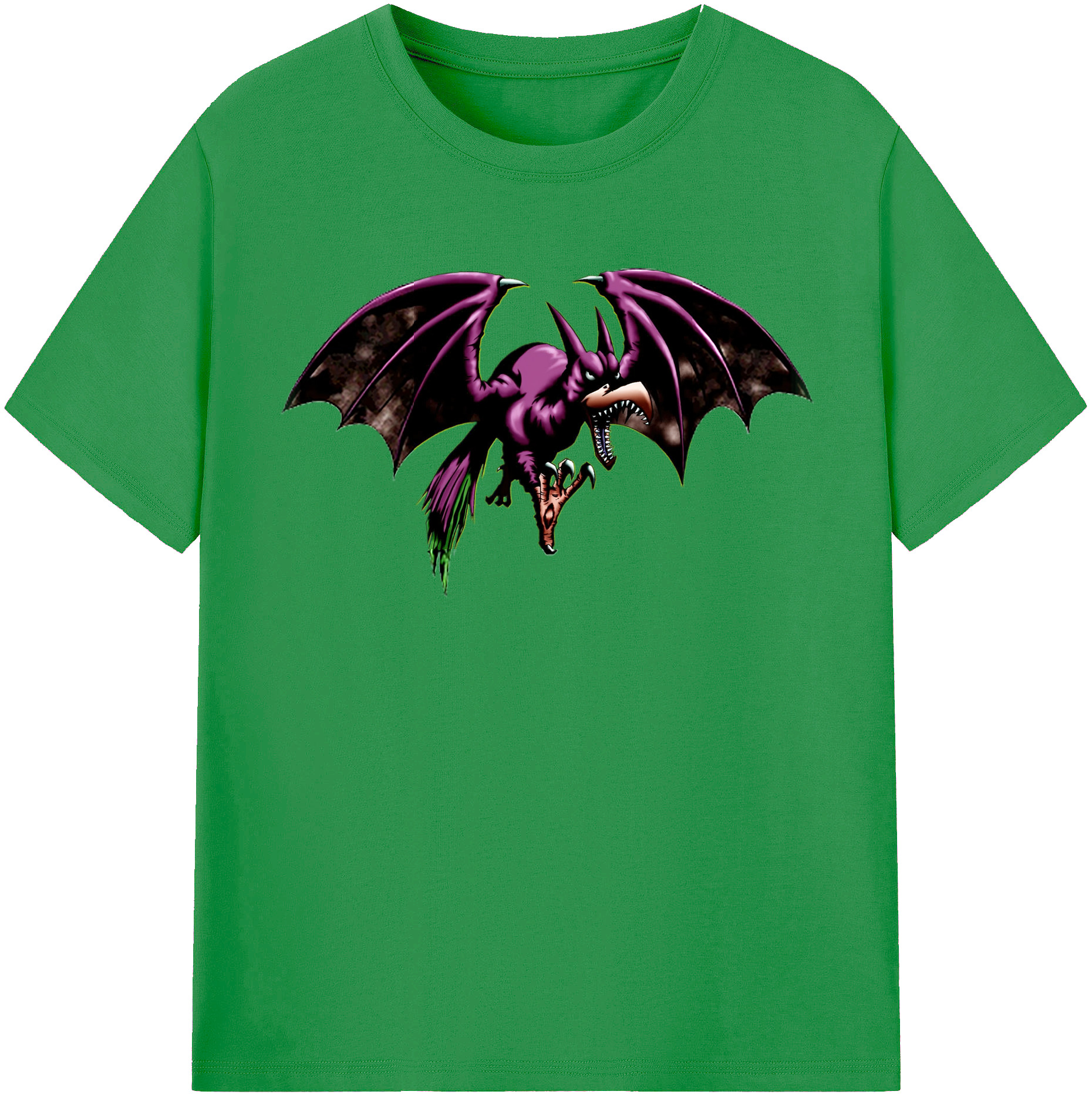 （画像用） 遊☆戯☆王 Yu-Gi-Oh! レディースカジュアルプリントTシャツ（綿100％）