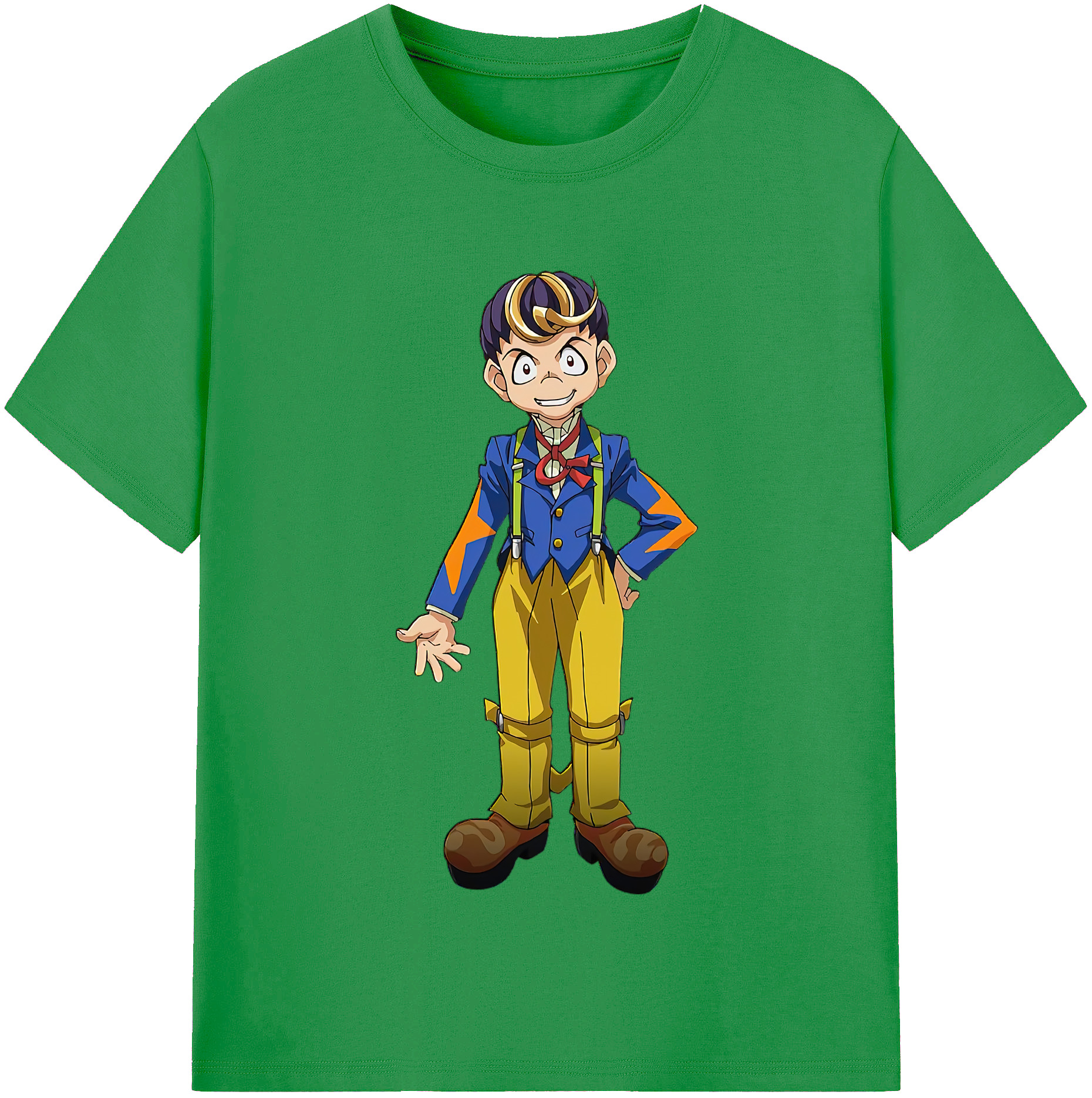 （画像用） 遊☆戯☆王 Yu-Gi-Oh! レディースカジュアルプリントTシャツ（綿100％）