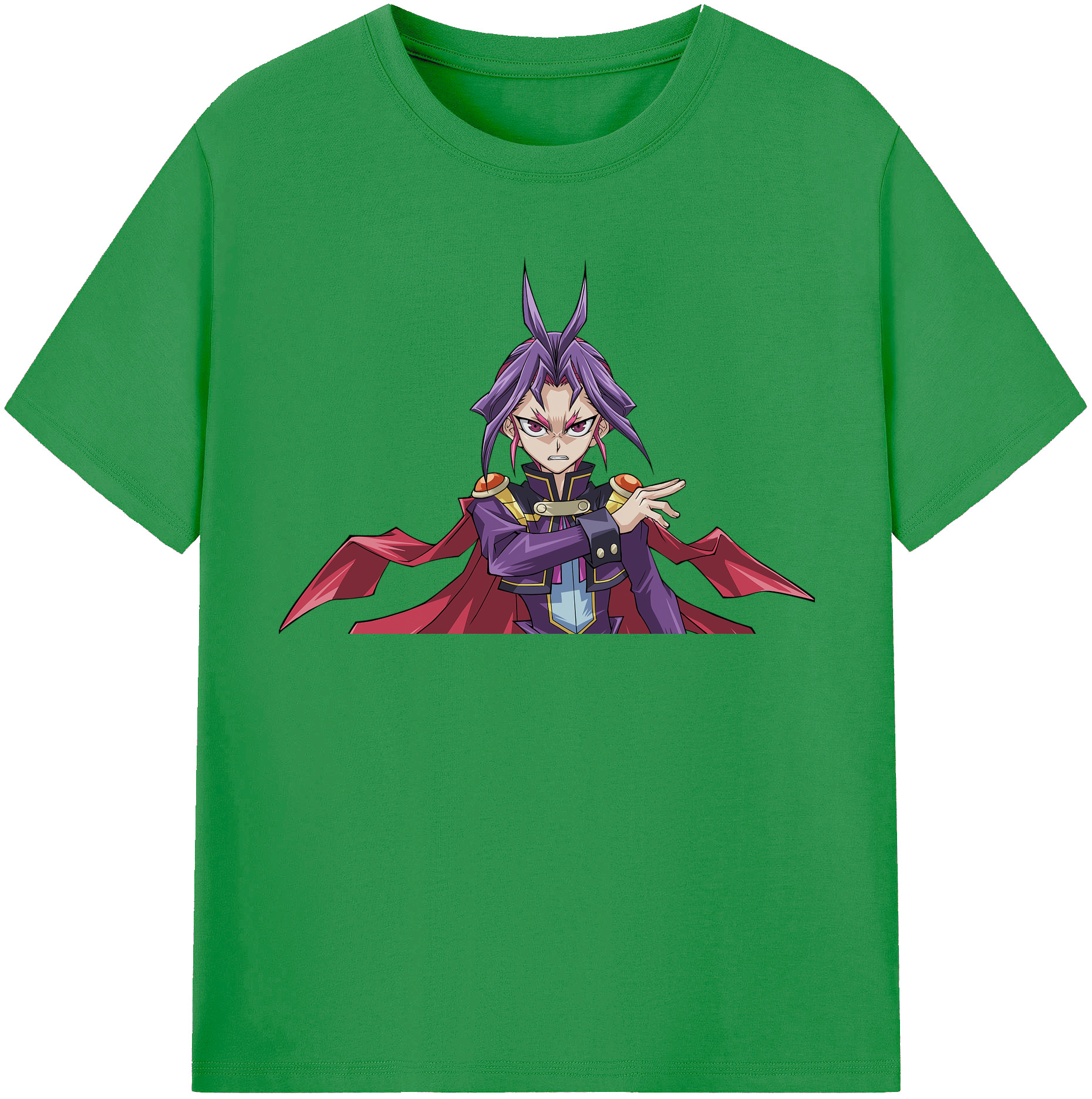 （画像用） 遊☆戯☆王 Yu-Gi-Oh! レディースカジュアルプリントTシャツ（綿100％）