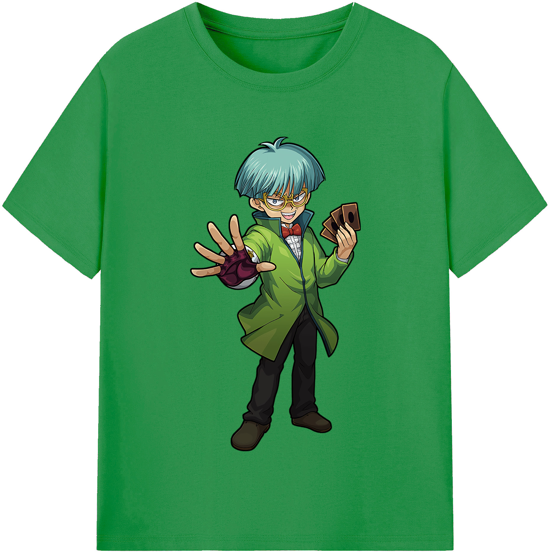 （画像用） 遊☆戯☆王 Yu-Gi-Oh! レディースカジュアルプリントTシャツ（綿100％）