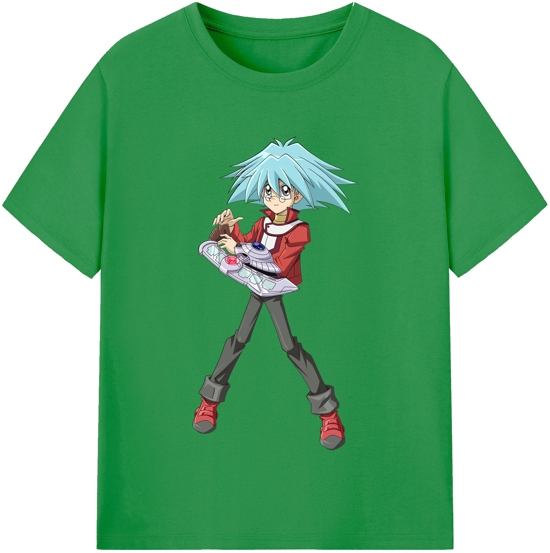 （画像用） 遊☆戯☆王 Yu-Gi-Oh! レディースカジュアルプリントTシャツ（綿100％）