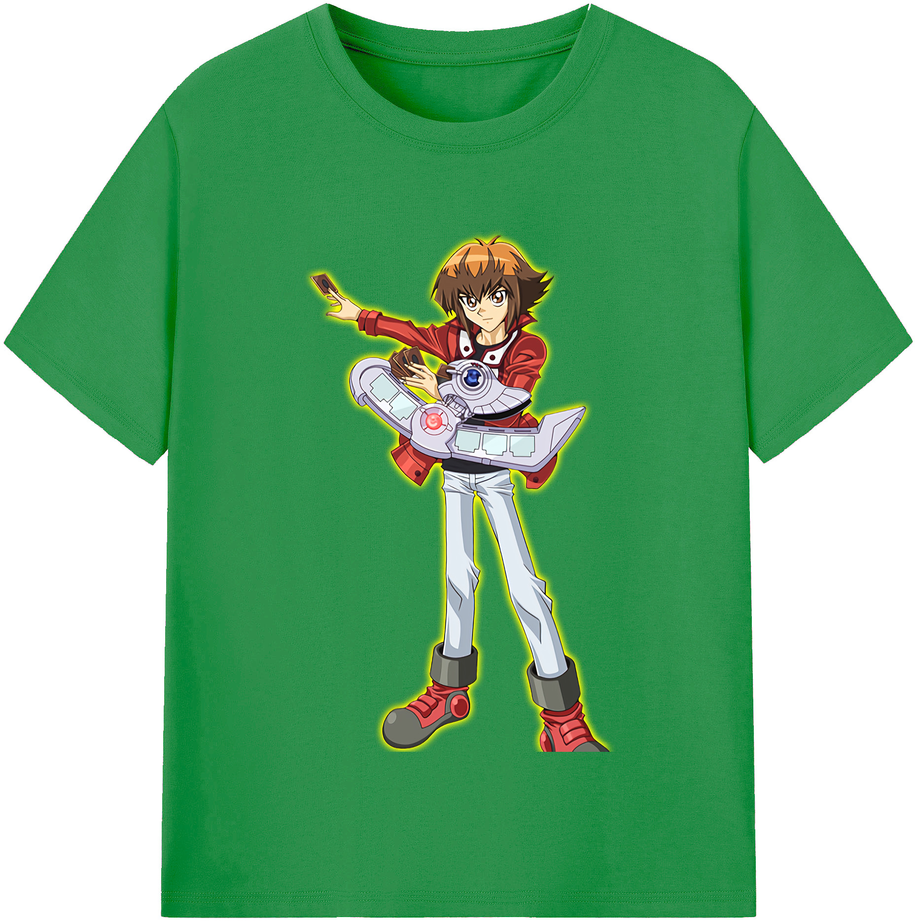 （画像用） 遊☆戯☆王 Yu-Gi-Oh! レディースカジュアルプリントTシャツ（綿100％）