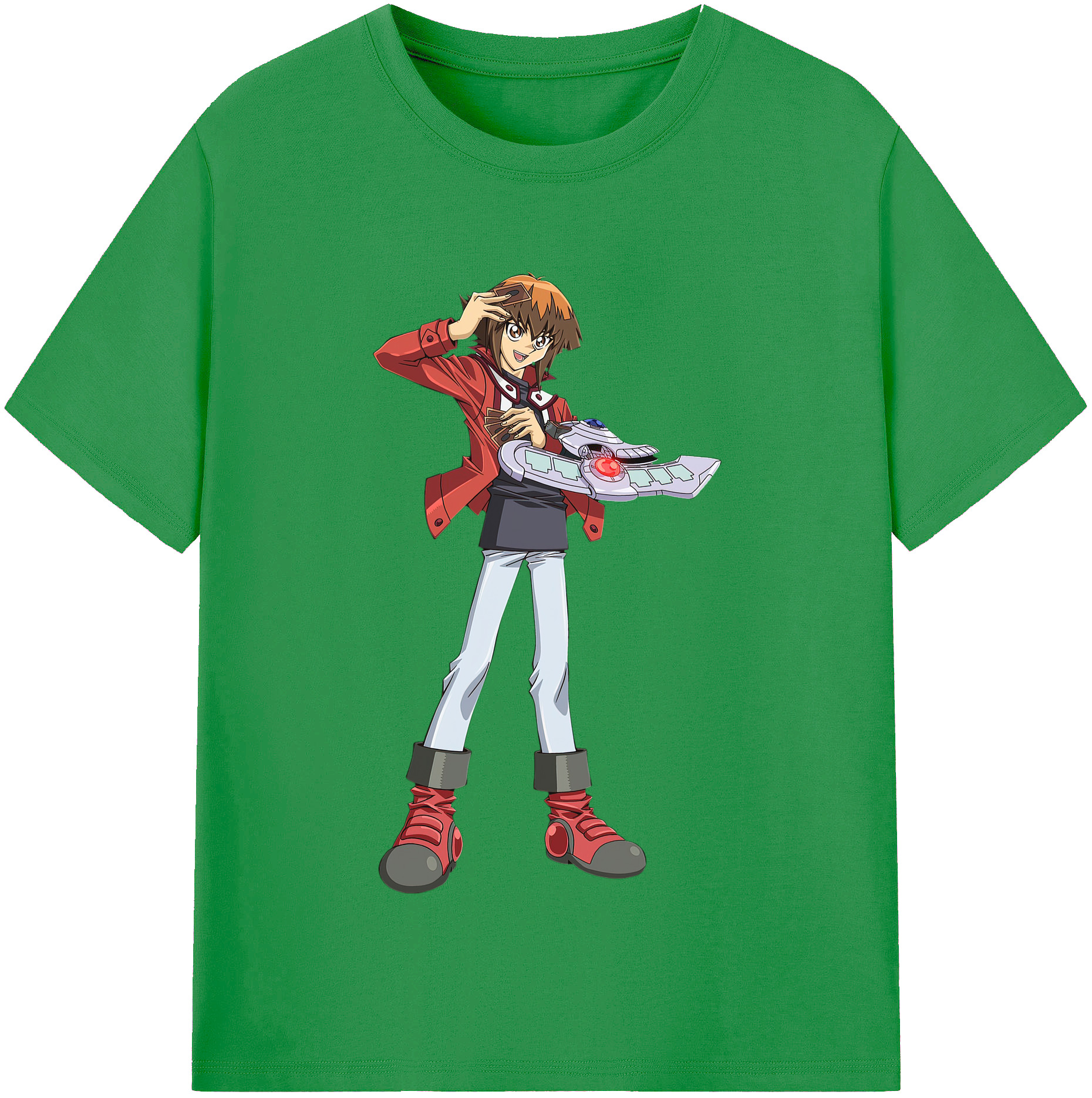 （画像用） 遊☆戯☆王 Yu-Gi-Oh! レディースカジュアルプリントTシャツ（綿100％）