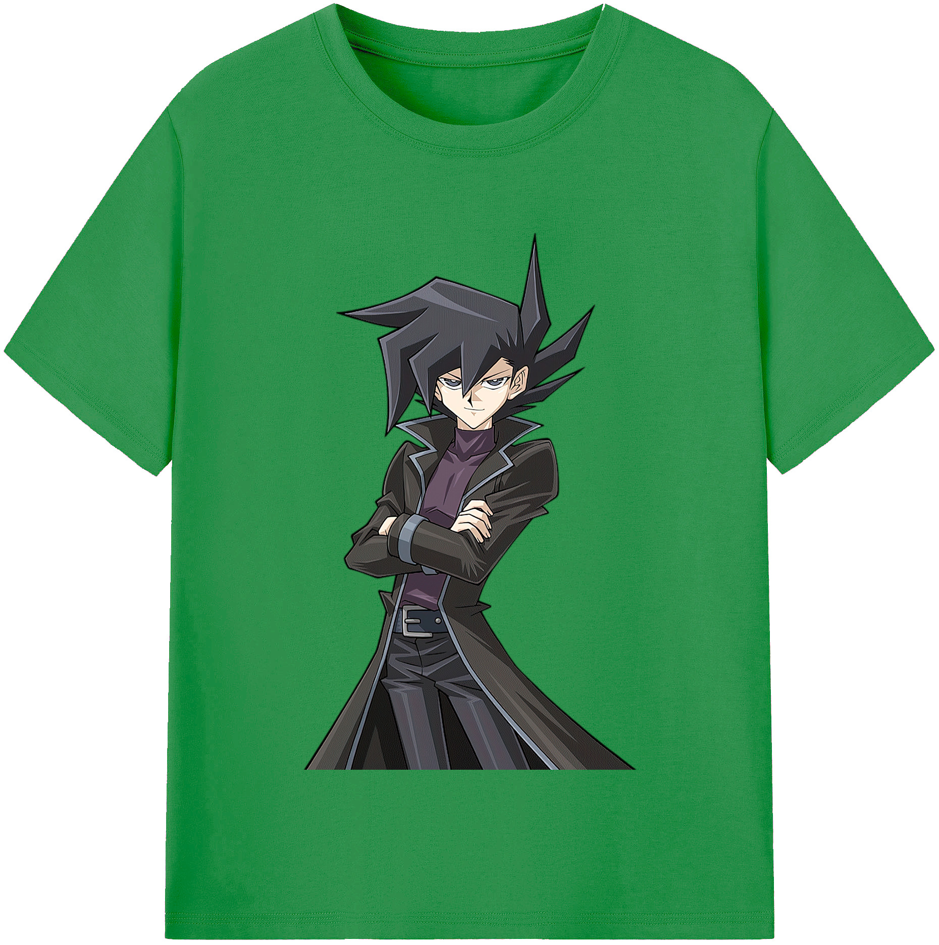 （画像用） 遊☆戯☆王 Yu-Gi-Oh! レディースカジュアルプリントTシャツ（綿100％）