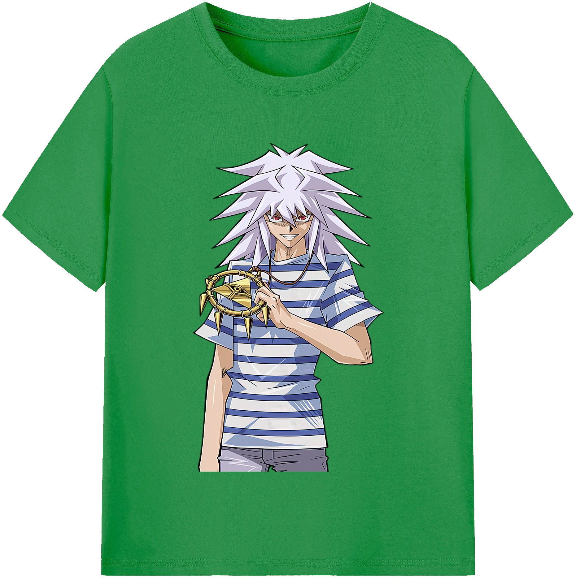 （画像用） 遊☆戯☆王 Yu-Gi-Oh! レディースカジュアルプリントTシャツ（綿100％）